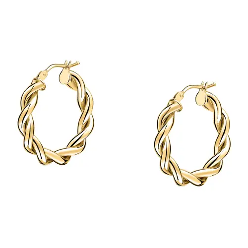 Orecchini a Cerchio - Creole in Oro, ⌀16mm