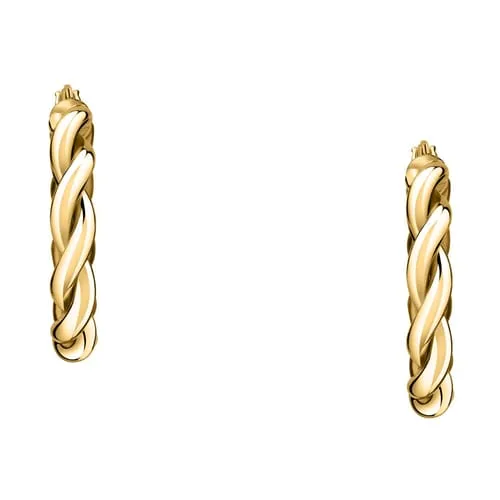 Orecchini a Cerchio - Creole in Oro, ⌀16mm