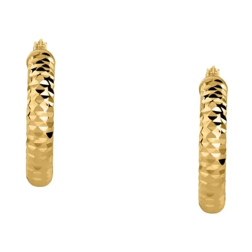 Orecchini a Cerchio - Creole in Oro, ⌀20mm