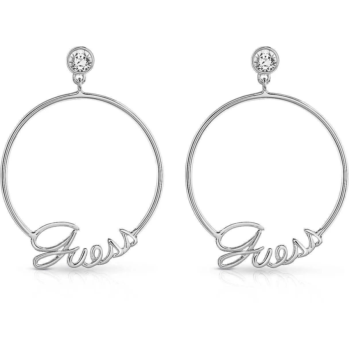 orecchini a cerchio donna Guess