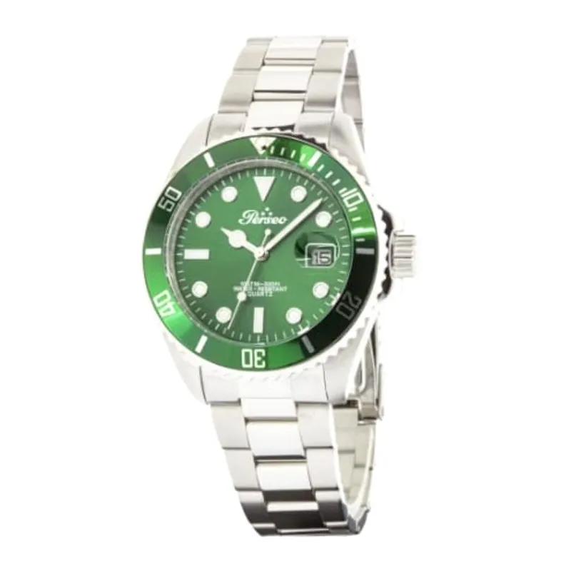 OROLOGIO UOMO PERSEO TRE STELLE HULK VERDE 6789