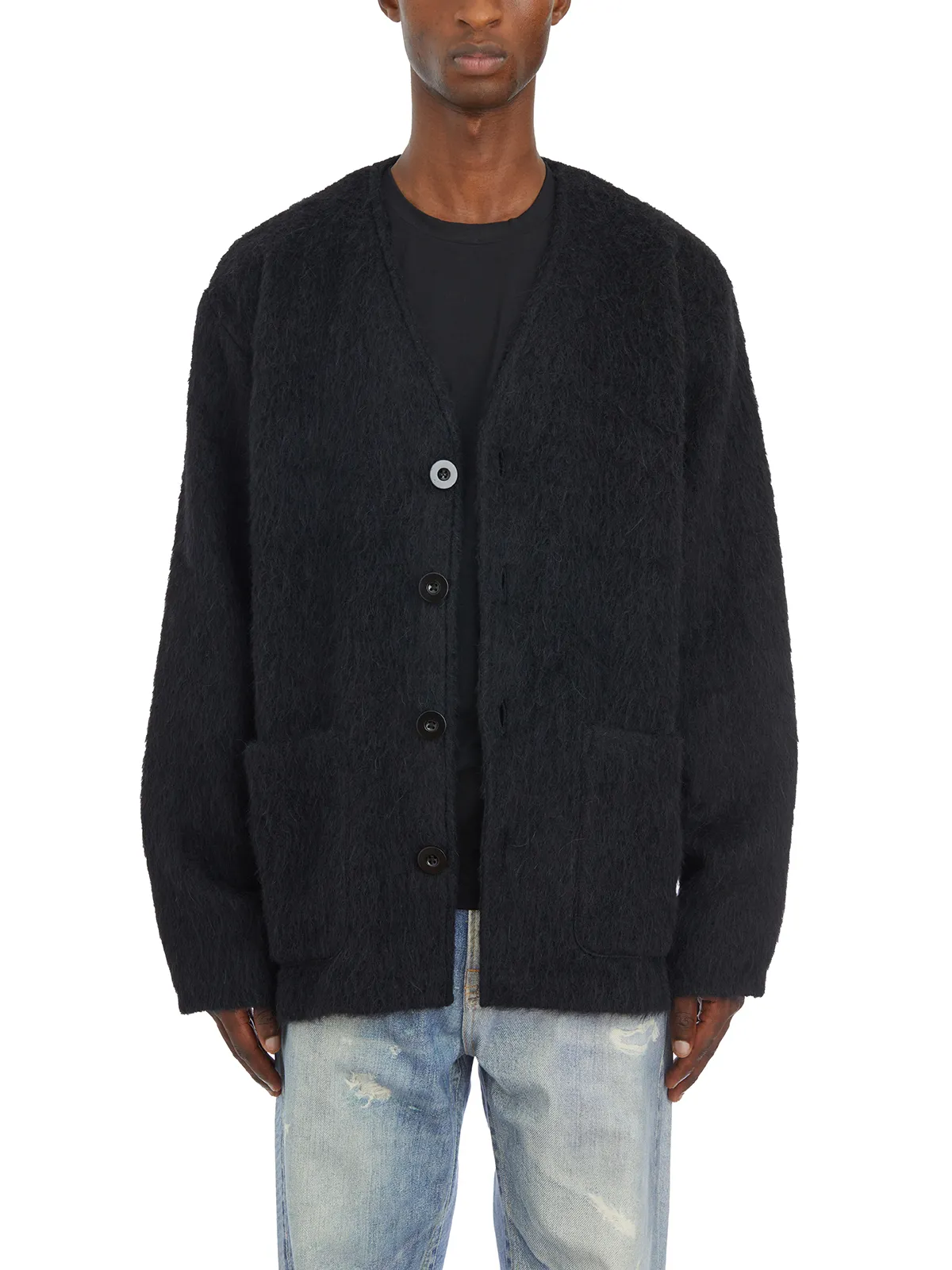 OUR LEGACY  CARDIGAN IN MOHAIR 