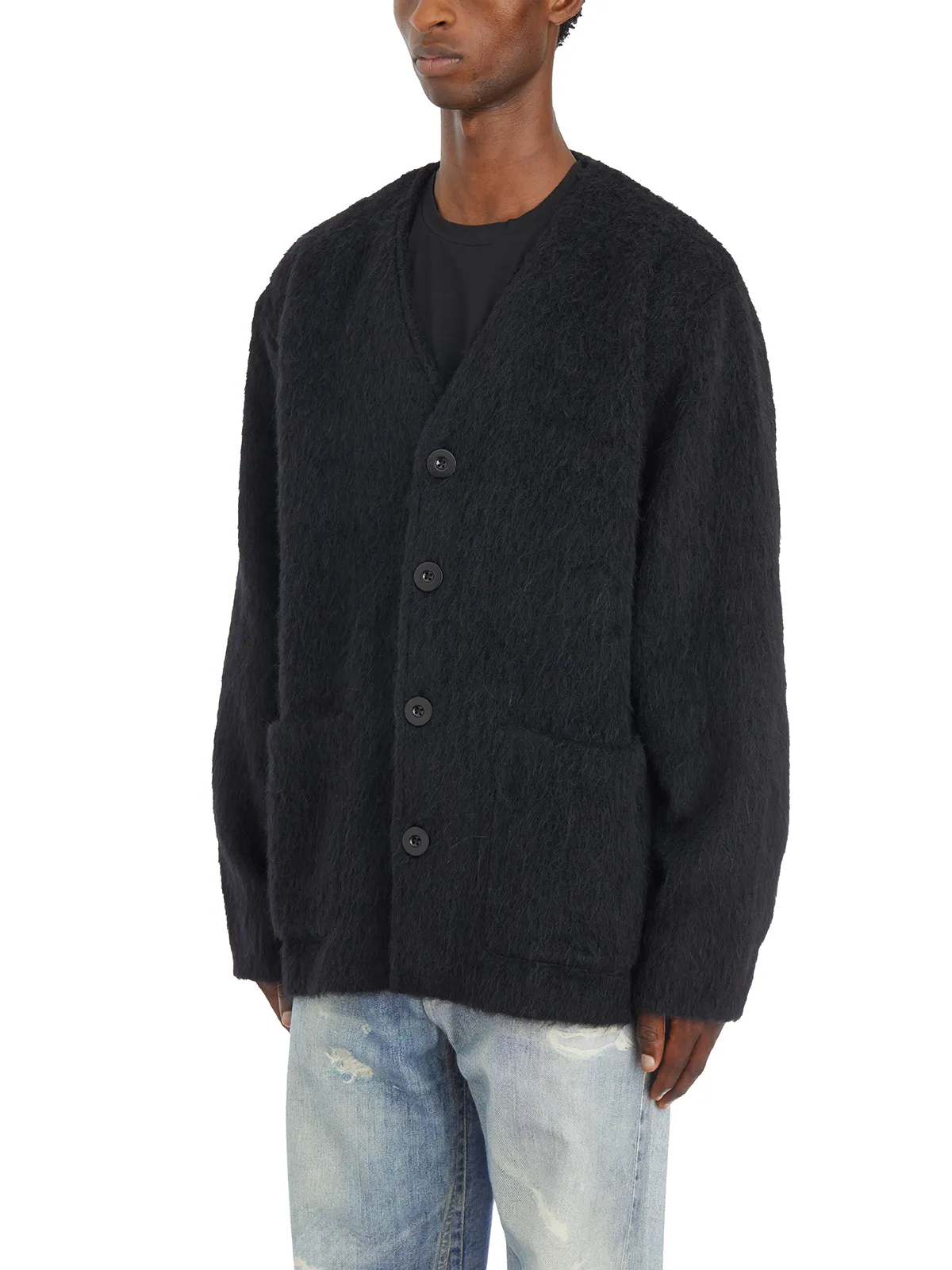 OUR LEGACY  CARDIGAN IN MOHAIR 
