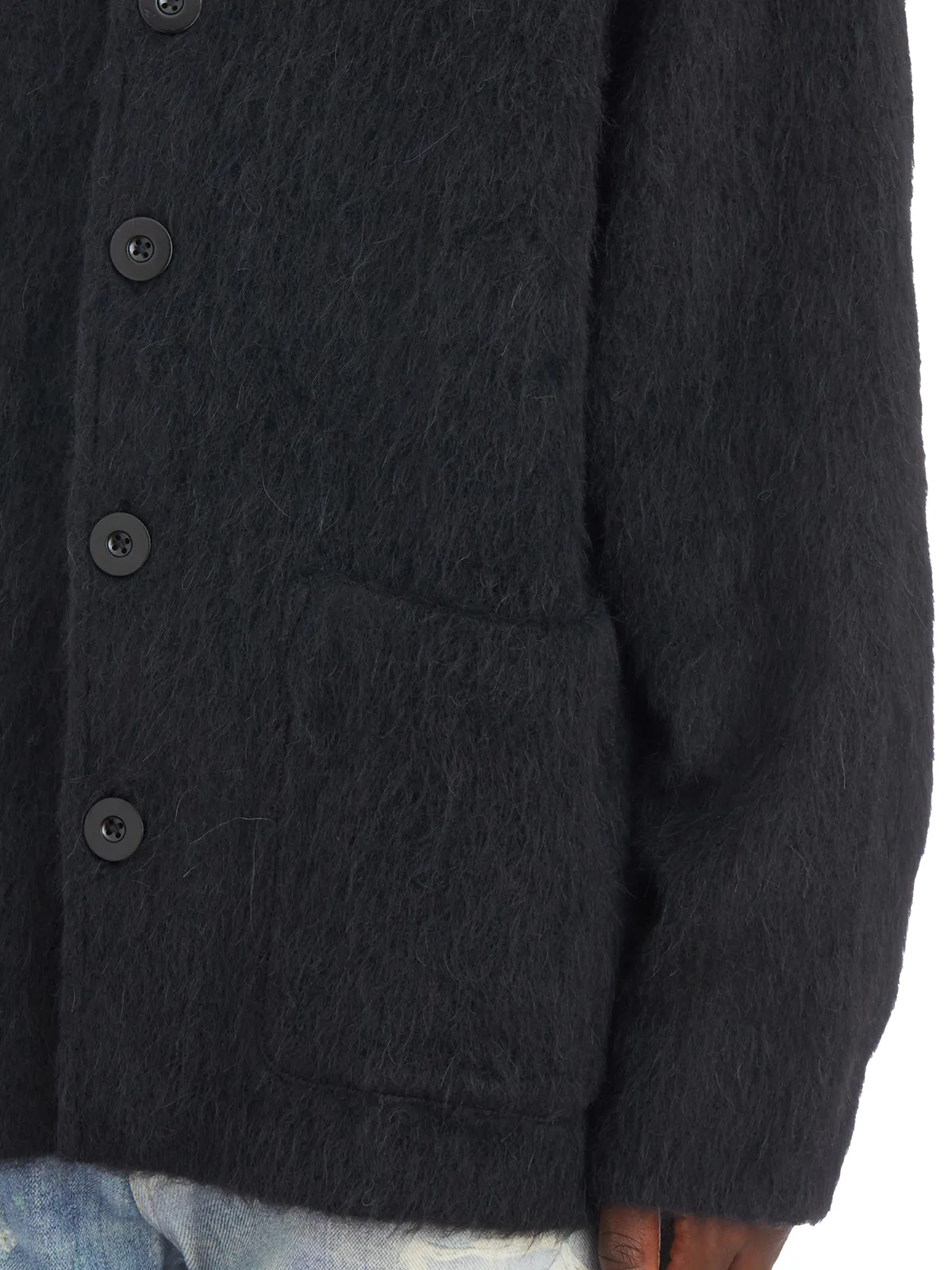 OUR LEGACY  CARDIGAN IN MOHAIR 
