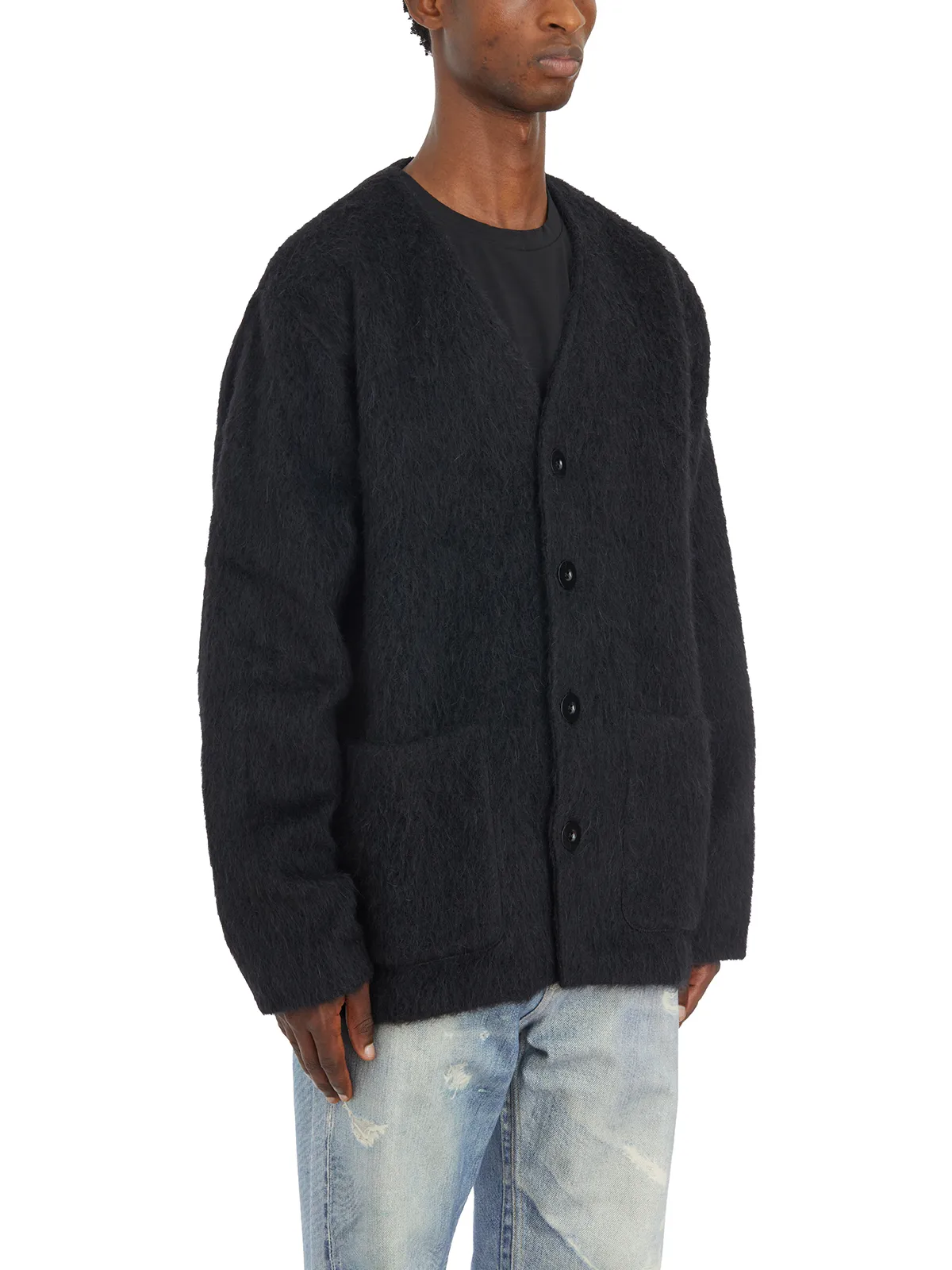 OUR LEGACY  CARDIGAN IN MOHAIR 
