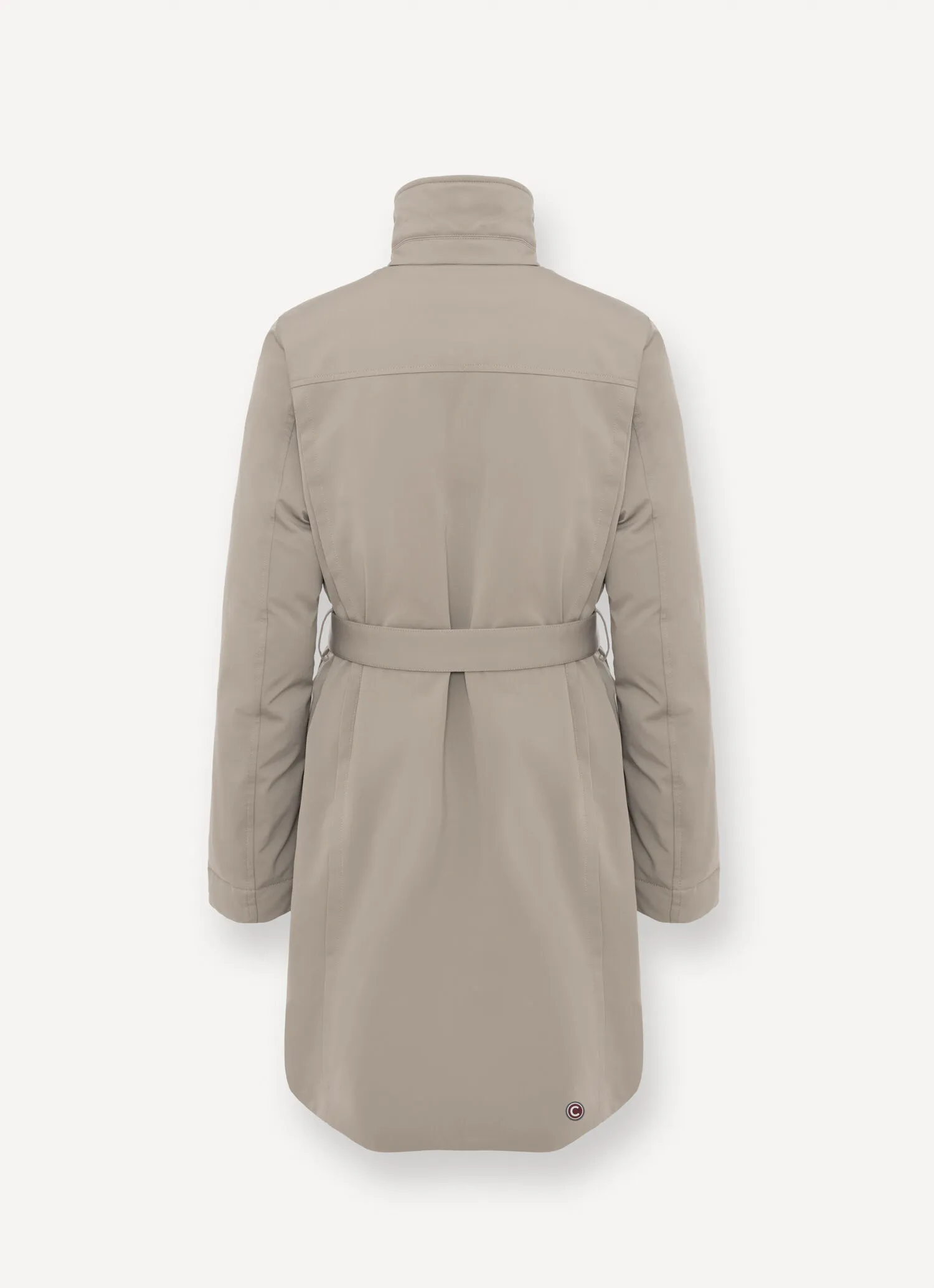 Padded waterproof fabric jacket