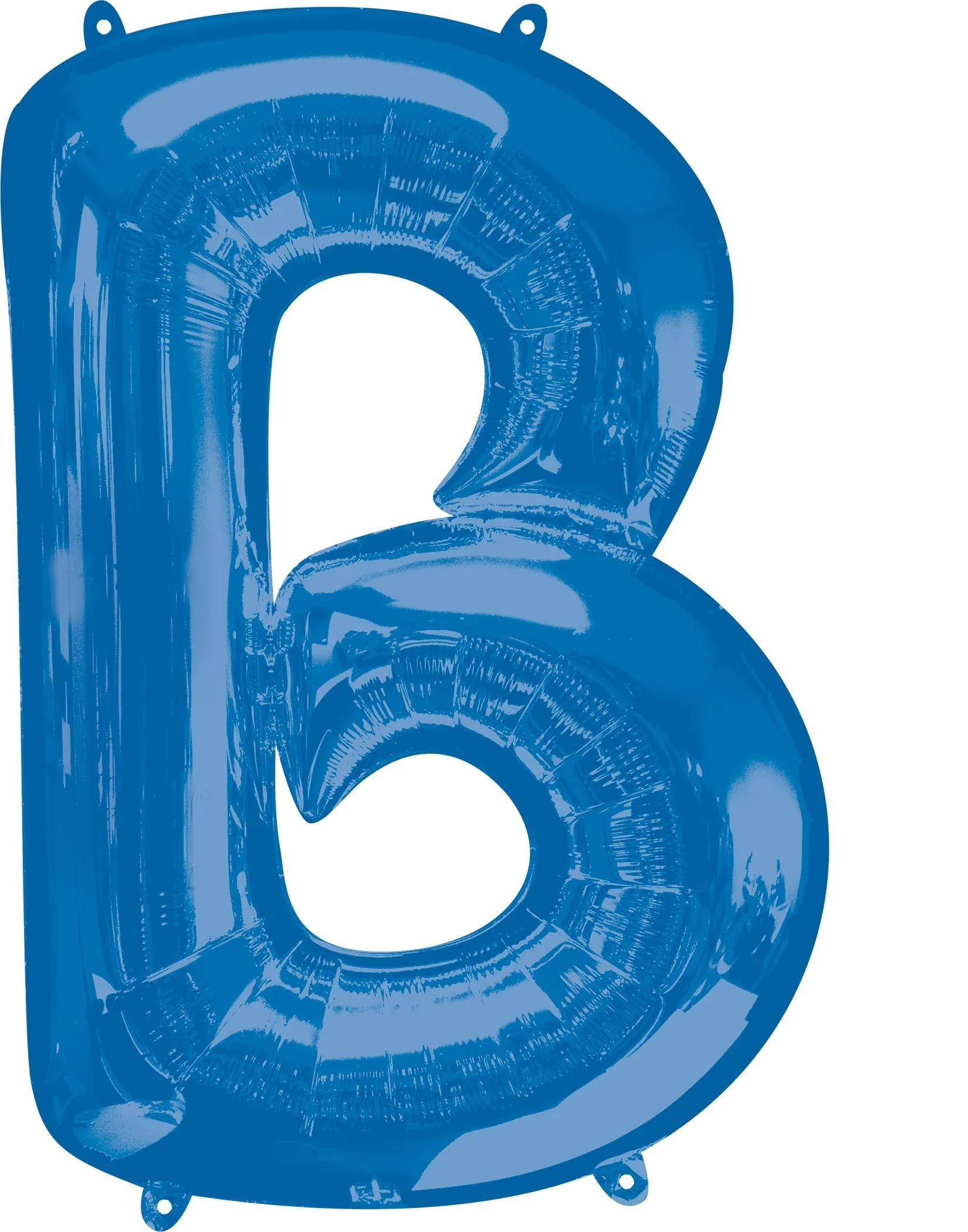 Palloncino foil lettera B blu XL 86 cm