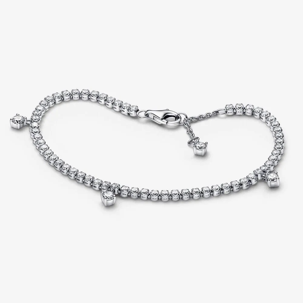 Pandora Bracciale Tennis con Gocce Luminose
