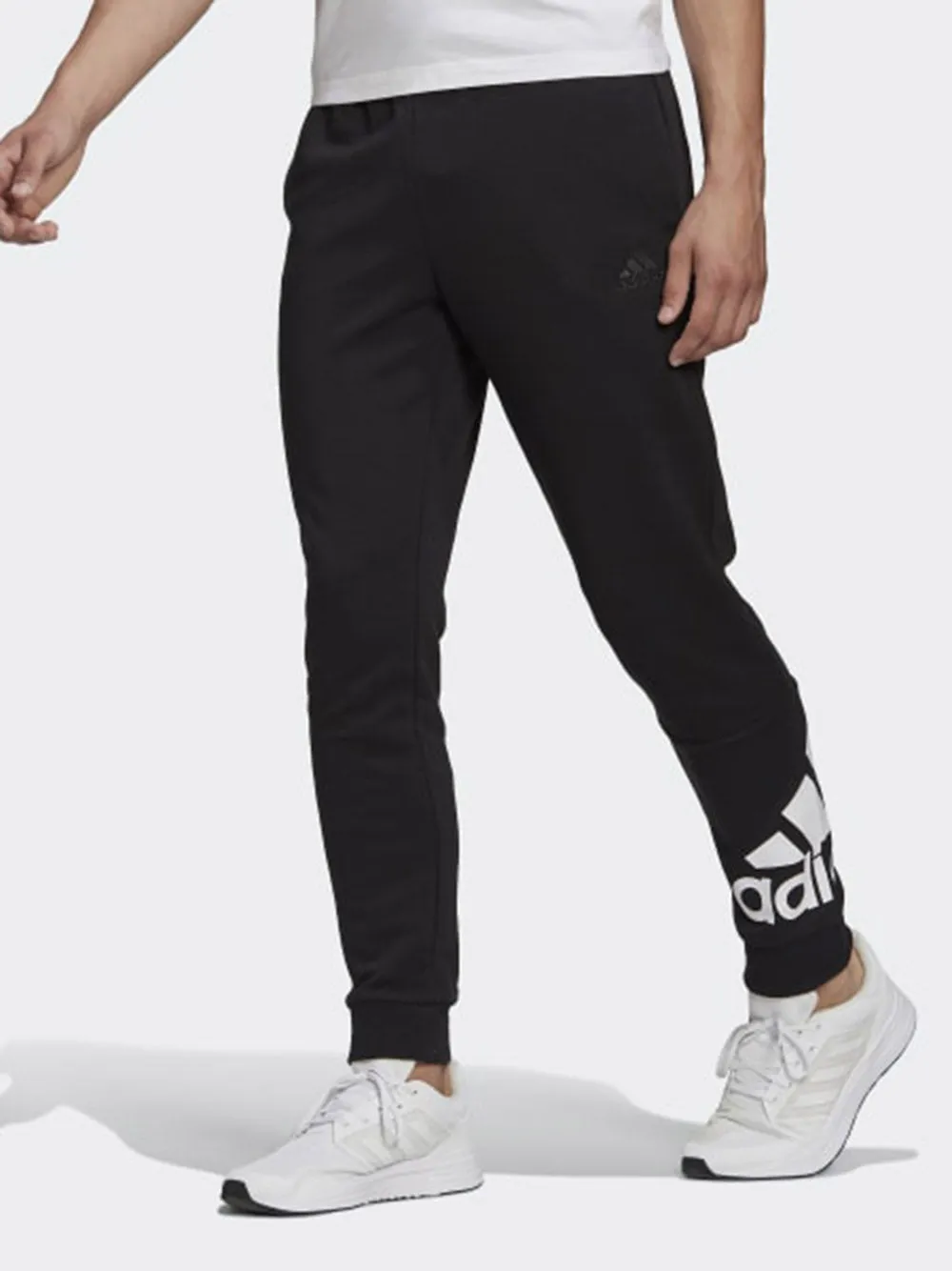 Pantalone Adidas da uomo in felpa Ft Logo 3 bar Art:GK8968 black