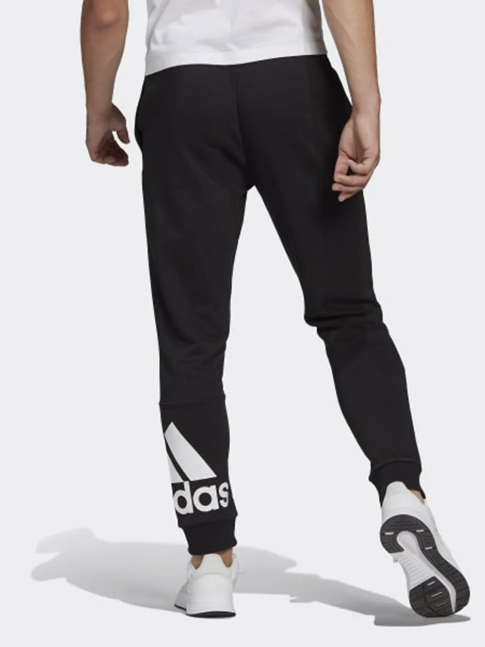 Pantalone Adidas da uomo in felpa Ft Logo 3 bar Art:GK8968 black