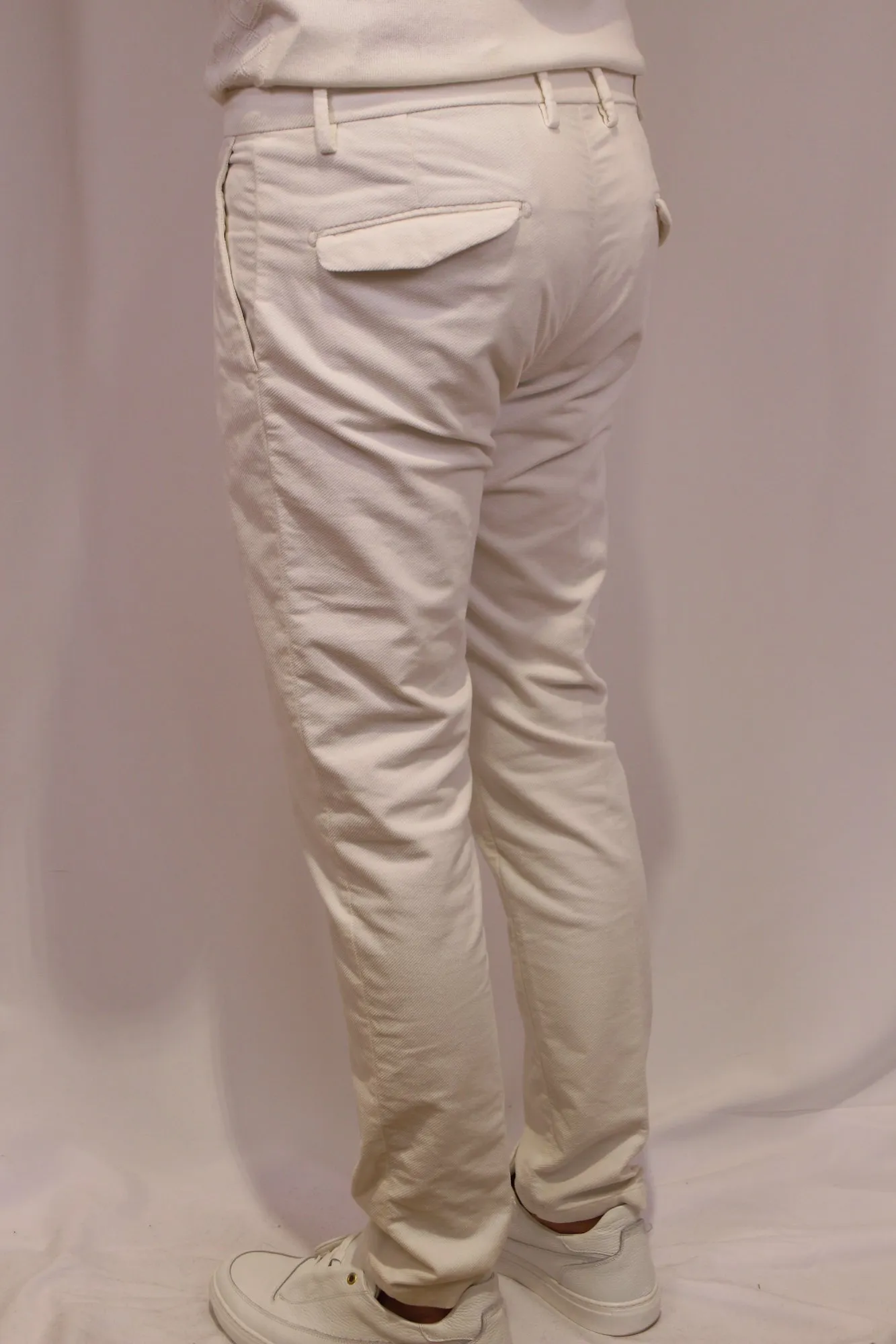 Pantalone pinces velluto Yan Simmon