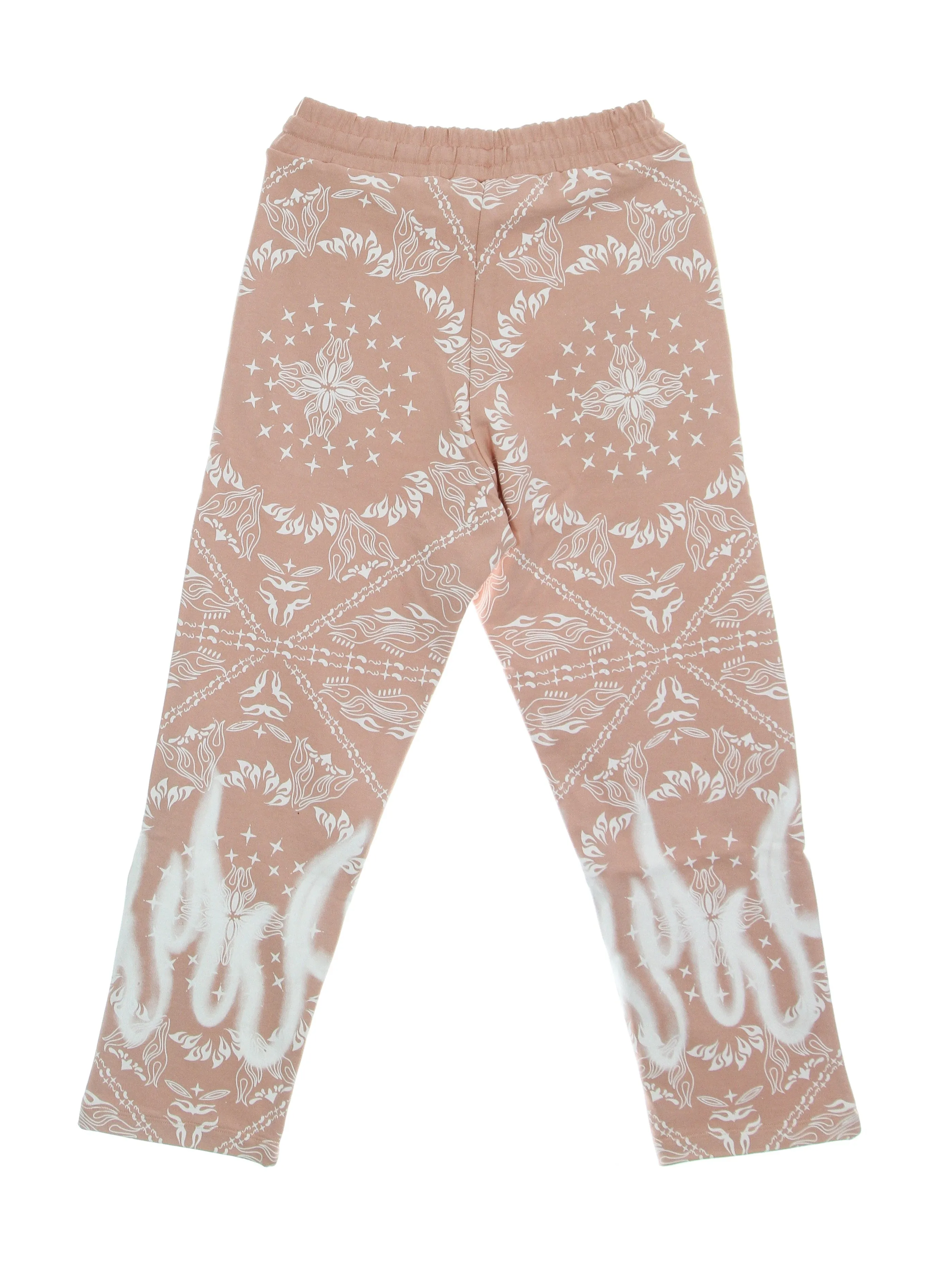 Pantalone Tuta Leggero Uomo Bandana Print Pants Pink