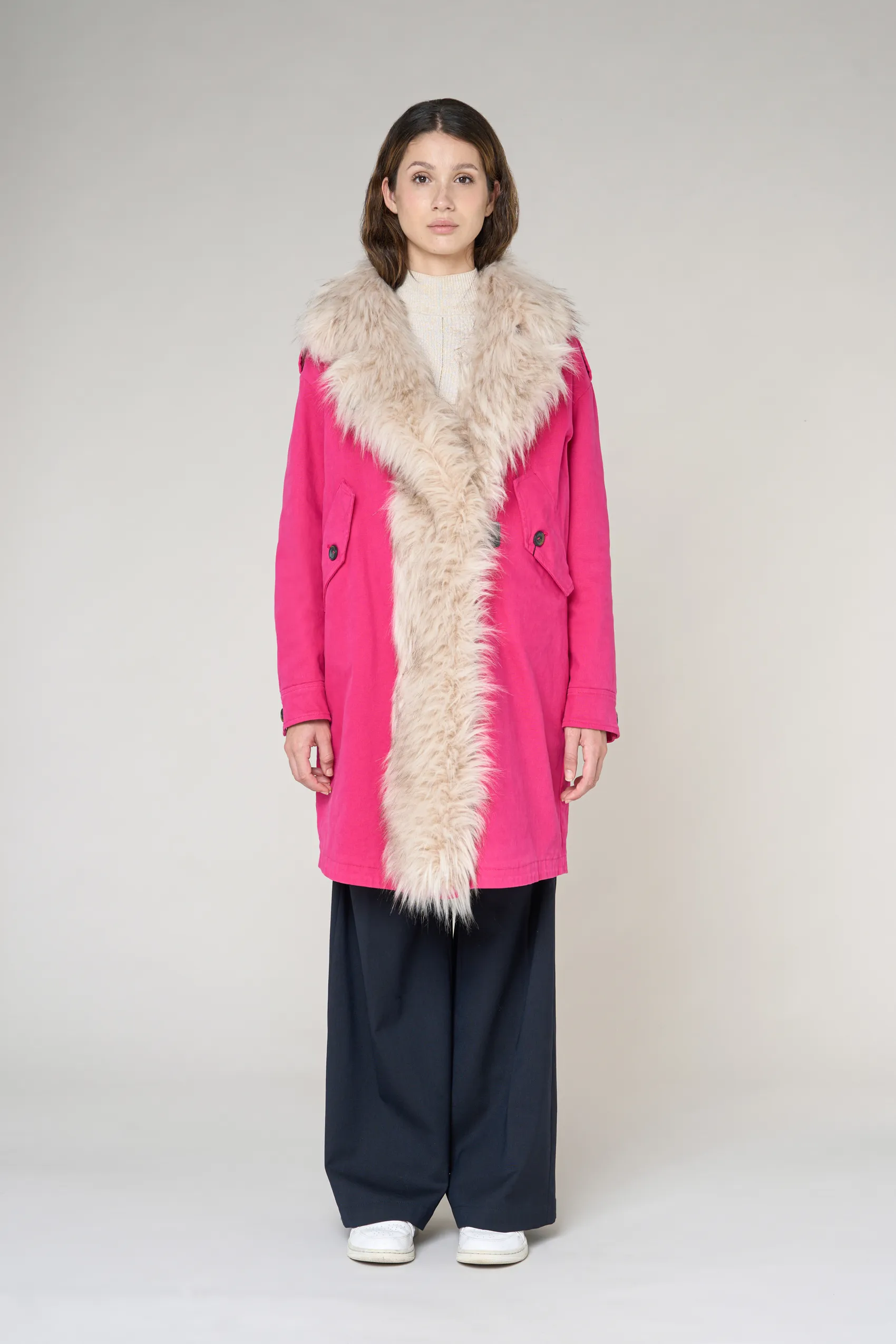 Parka in cotone 