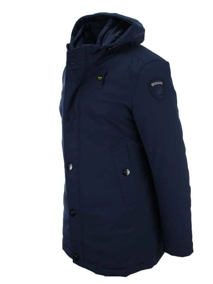 Parka in neoprene con cappuccio rimovibile CHESTER