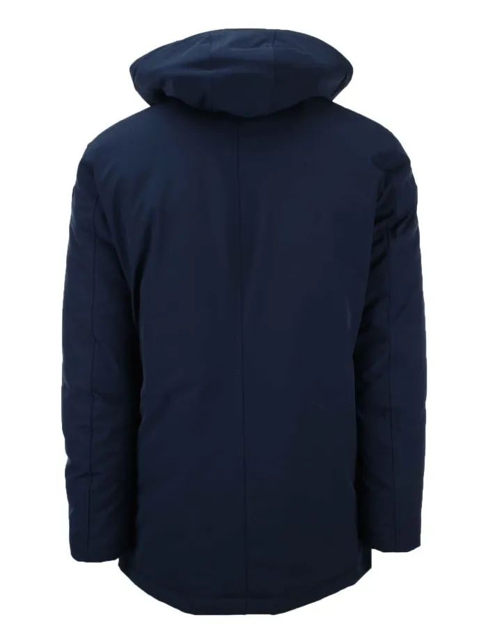 Parka in neoprene con cappuccio rimovibile CHESTER