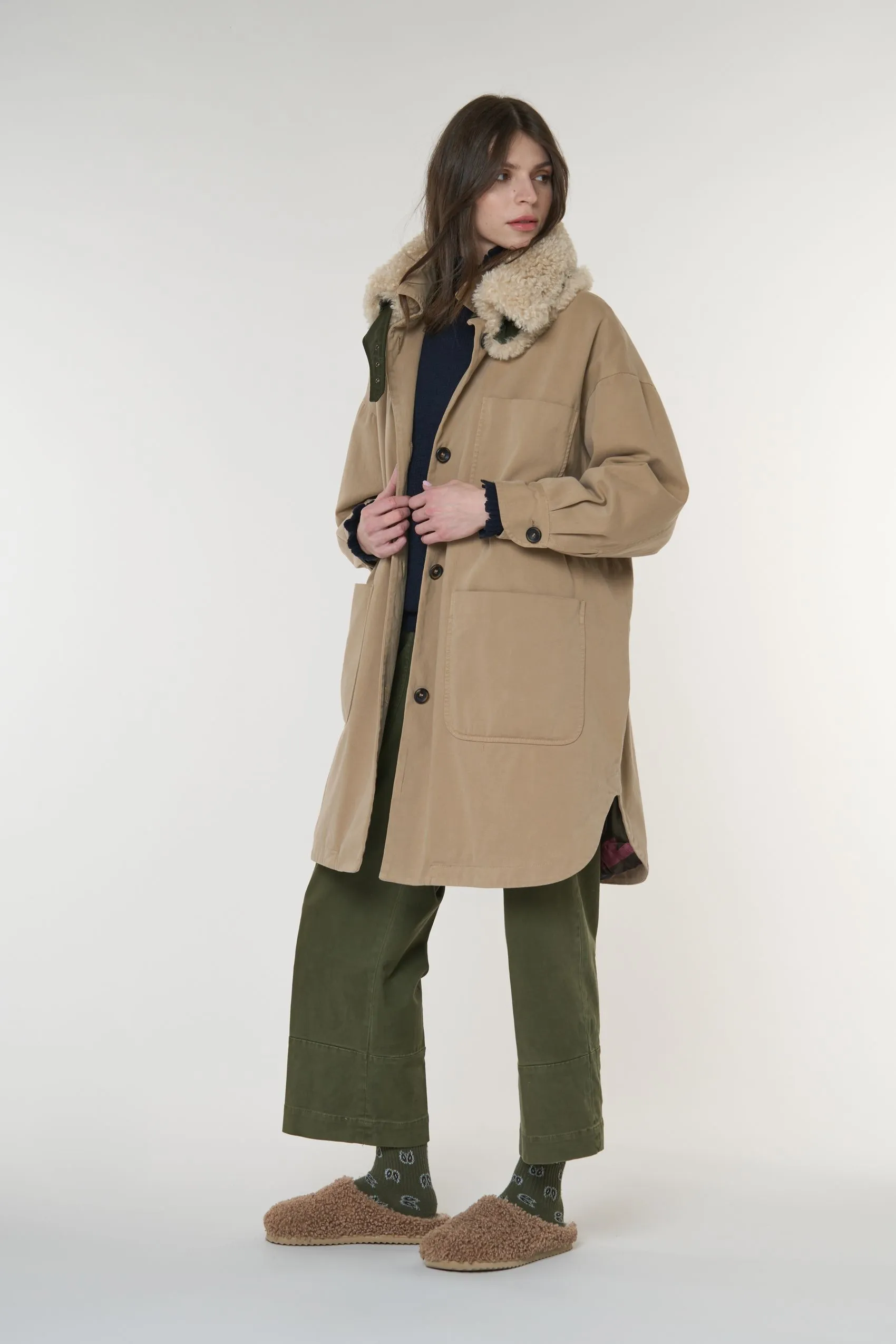 Parka oversize 