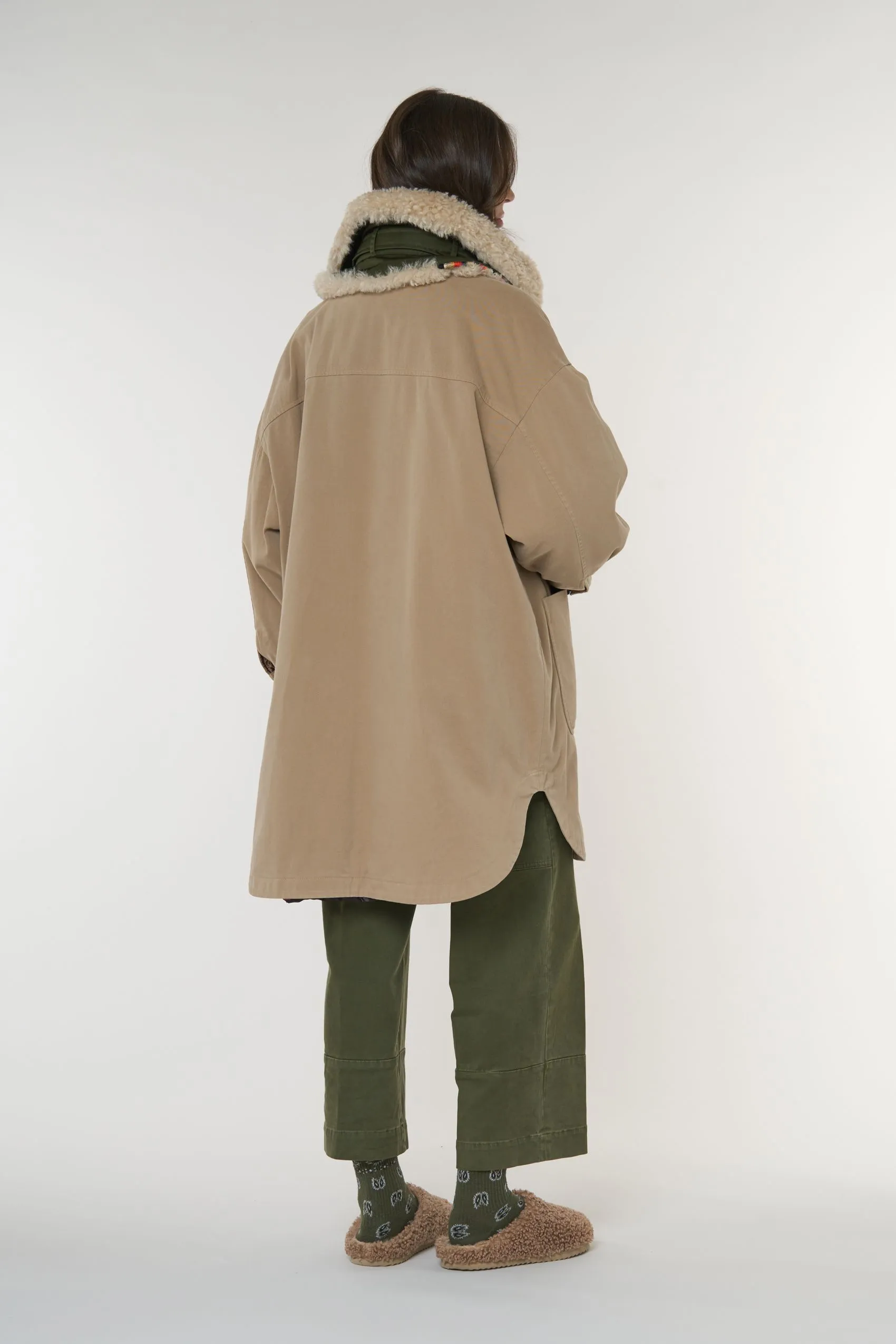 Parka oversize 