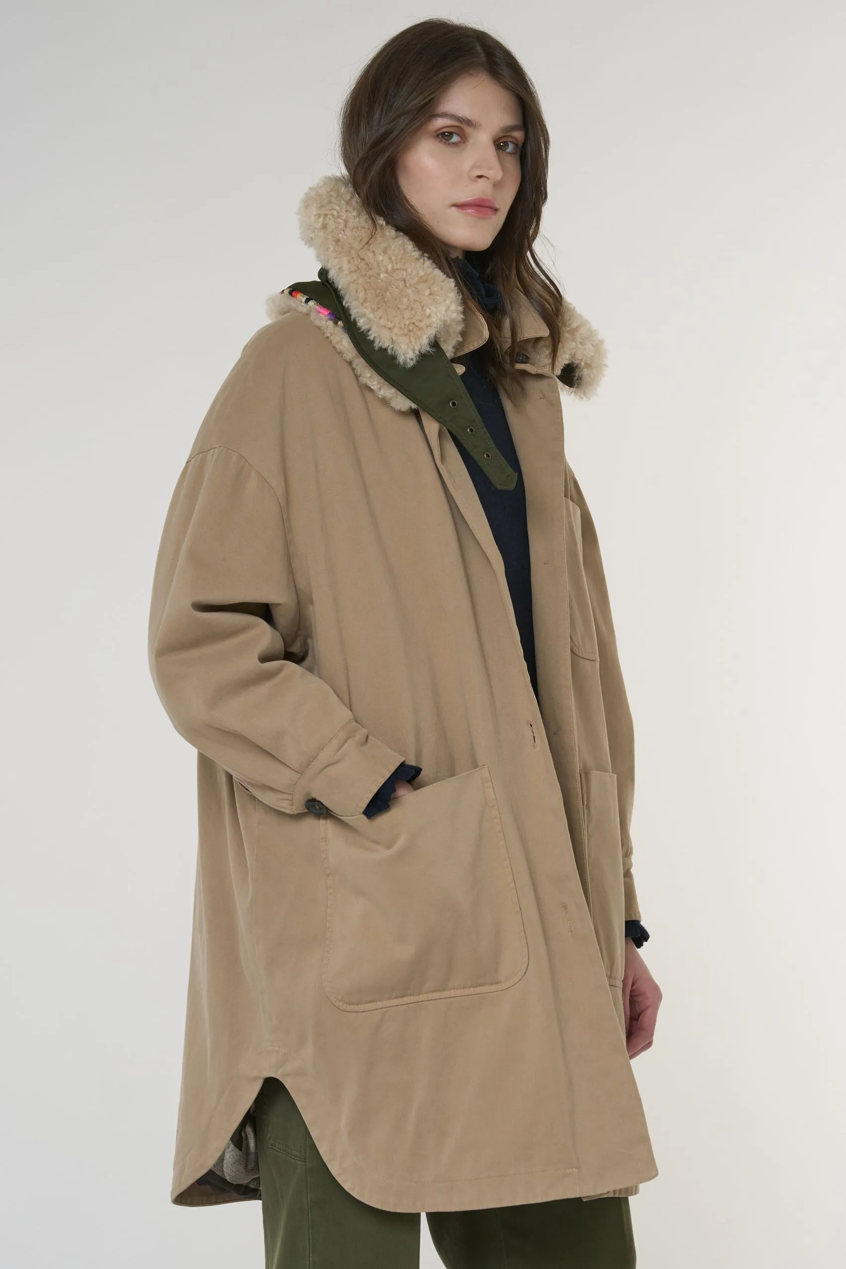 Parka oversize 