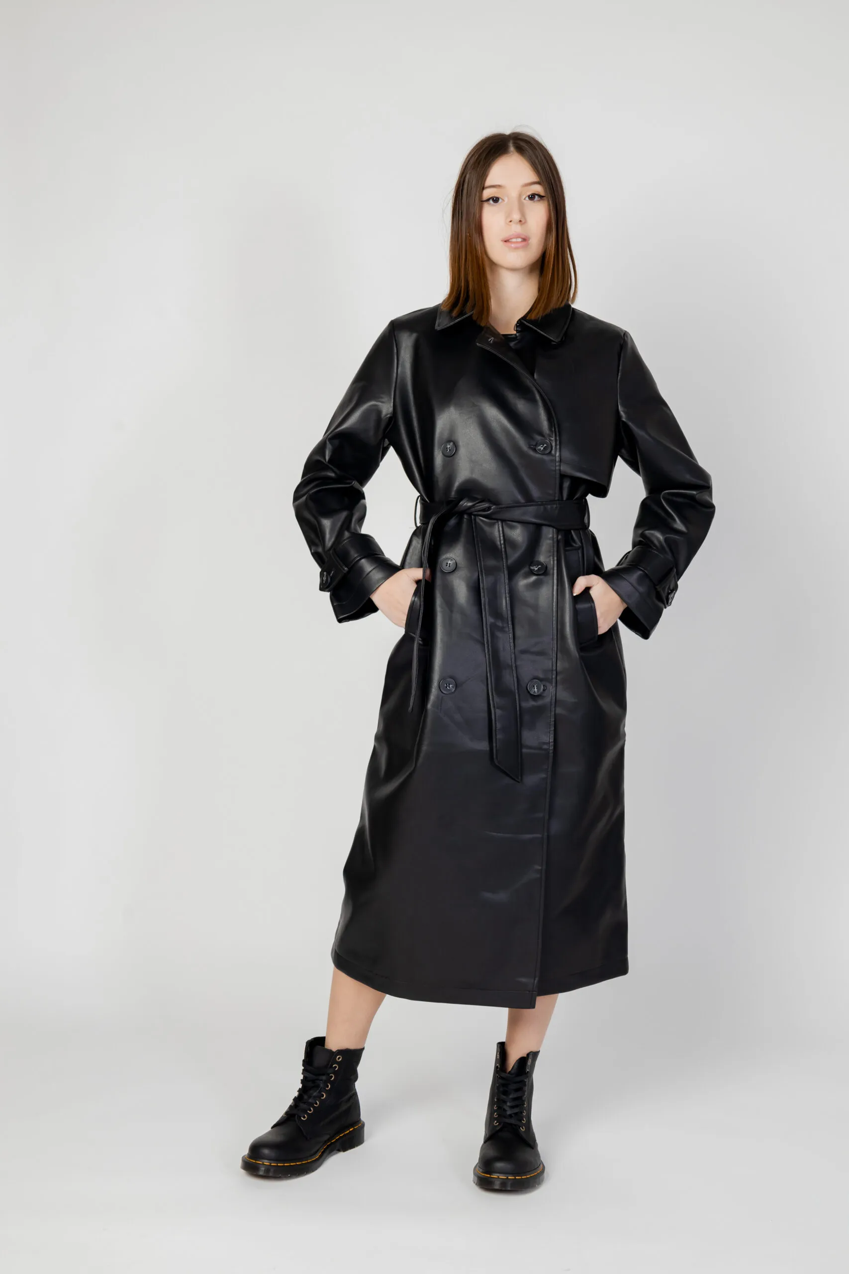 Parka Vero Moda Vmamalie Long Coated Nero