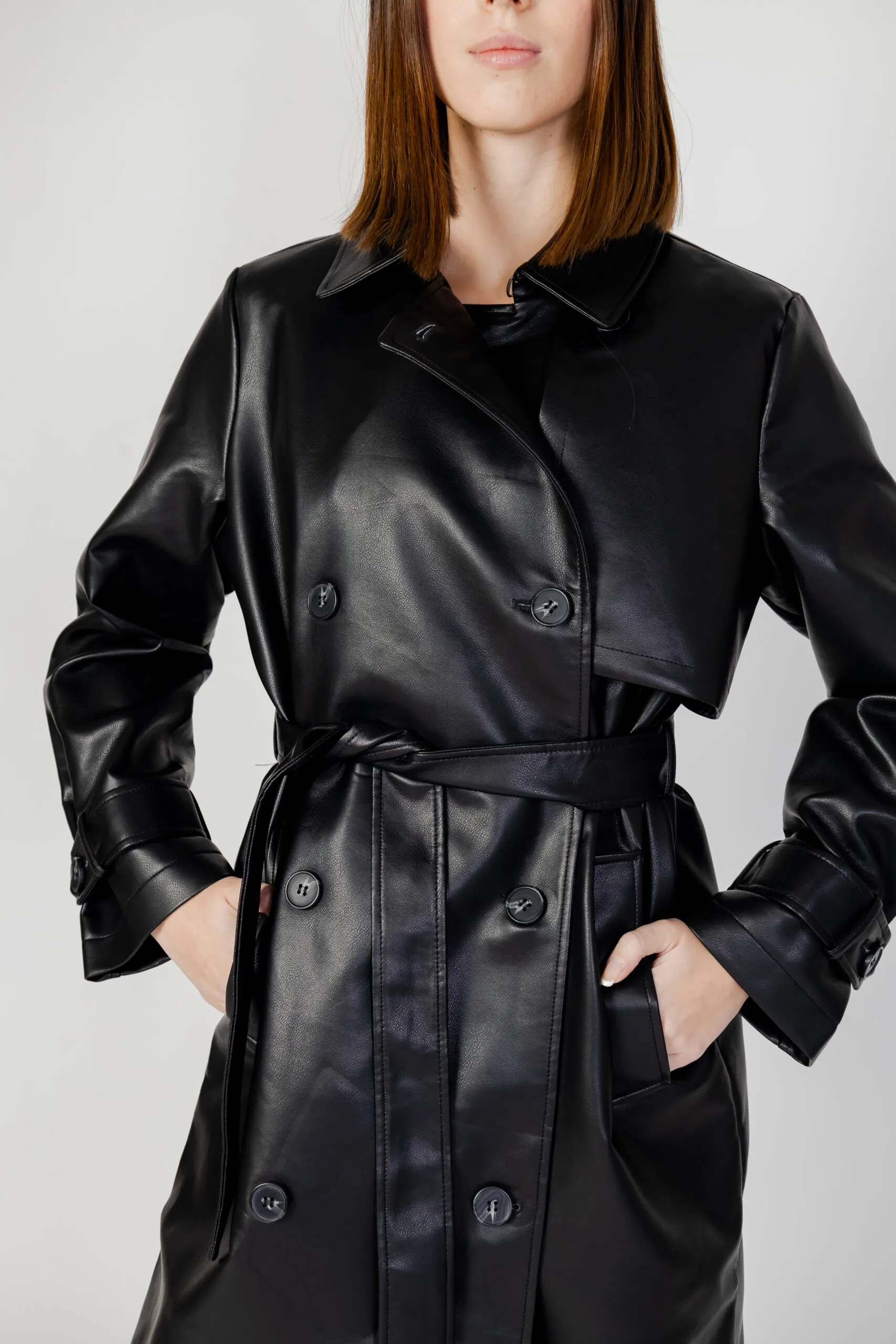 Parka Vero Moda Vmamalie Long Coated Nero