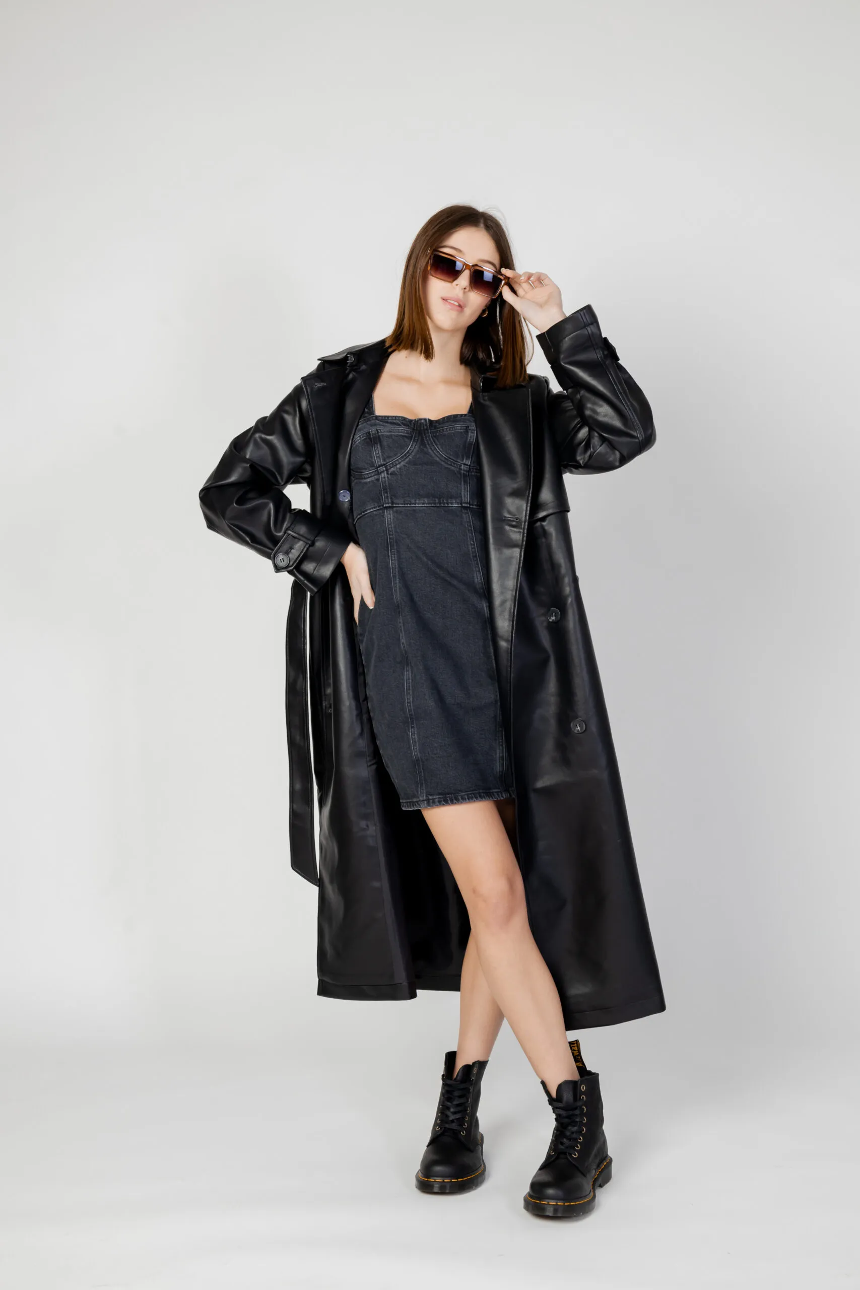 Parka Vero Moda Vmamalie Long Coated Nero