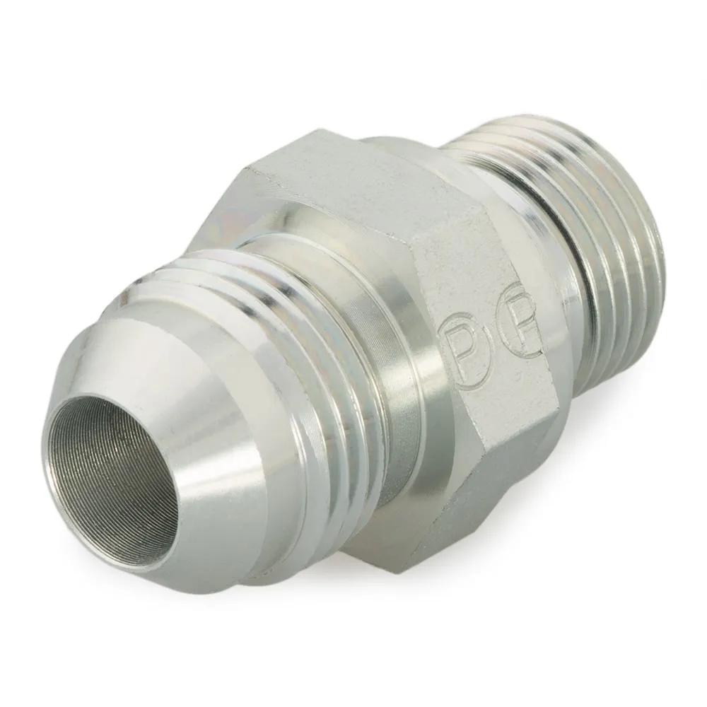Perno maschio idraulico Parker, connettore A: BSPP 1 maschio, B: UNF 1 7/8-12 maschio