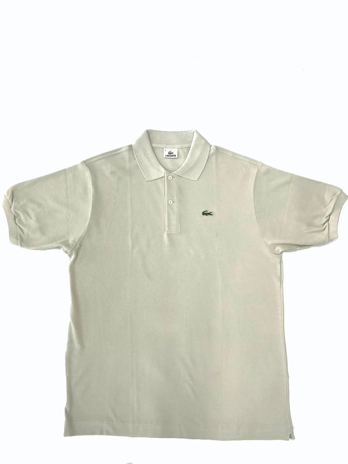 POLO BEIGE IN PIQUET DI COTONE
