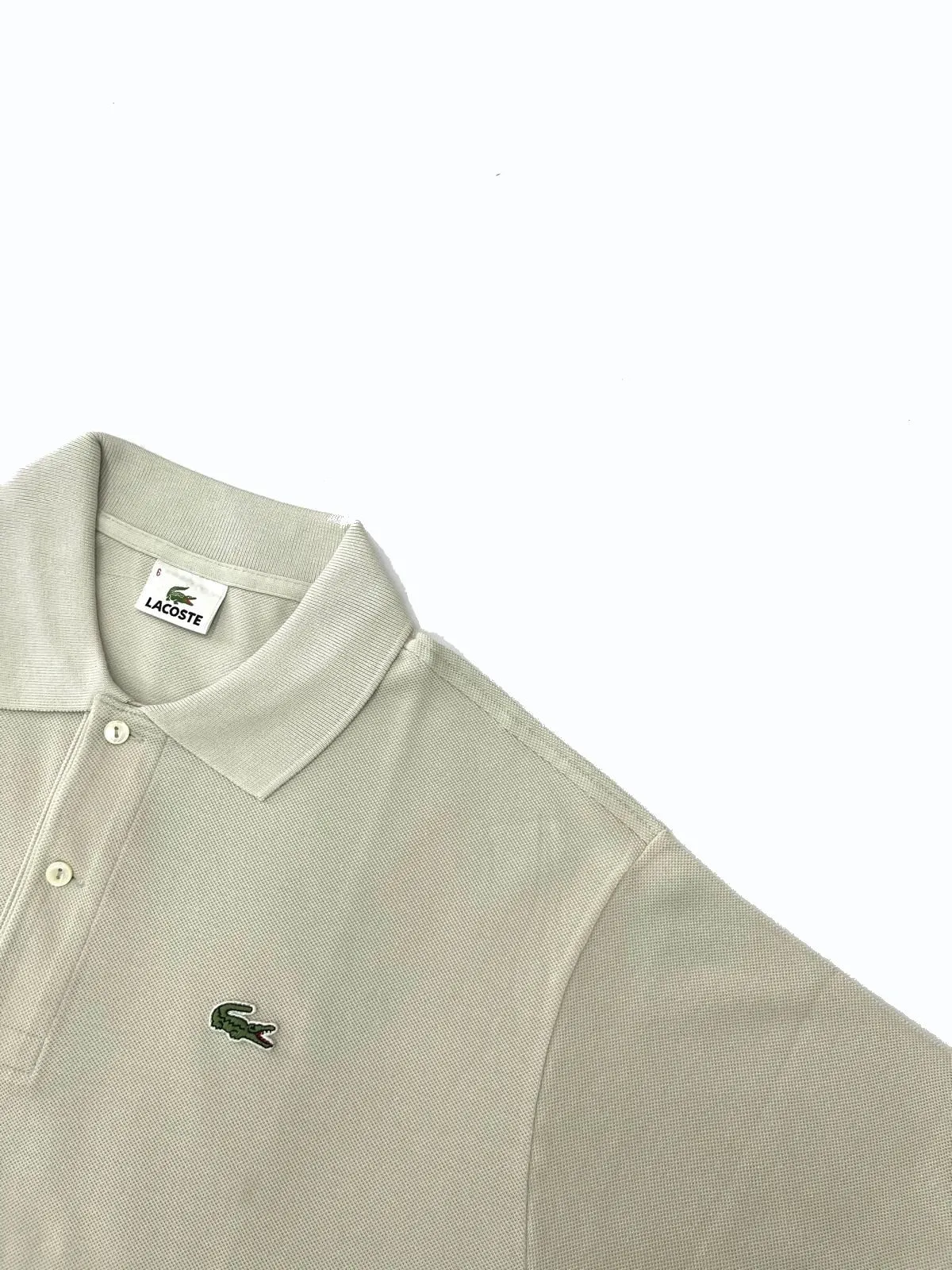 POLO BEIGE IN PIQUET DI COTONE
