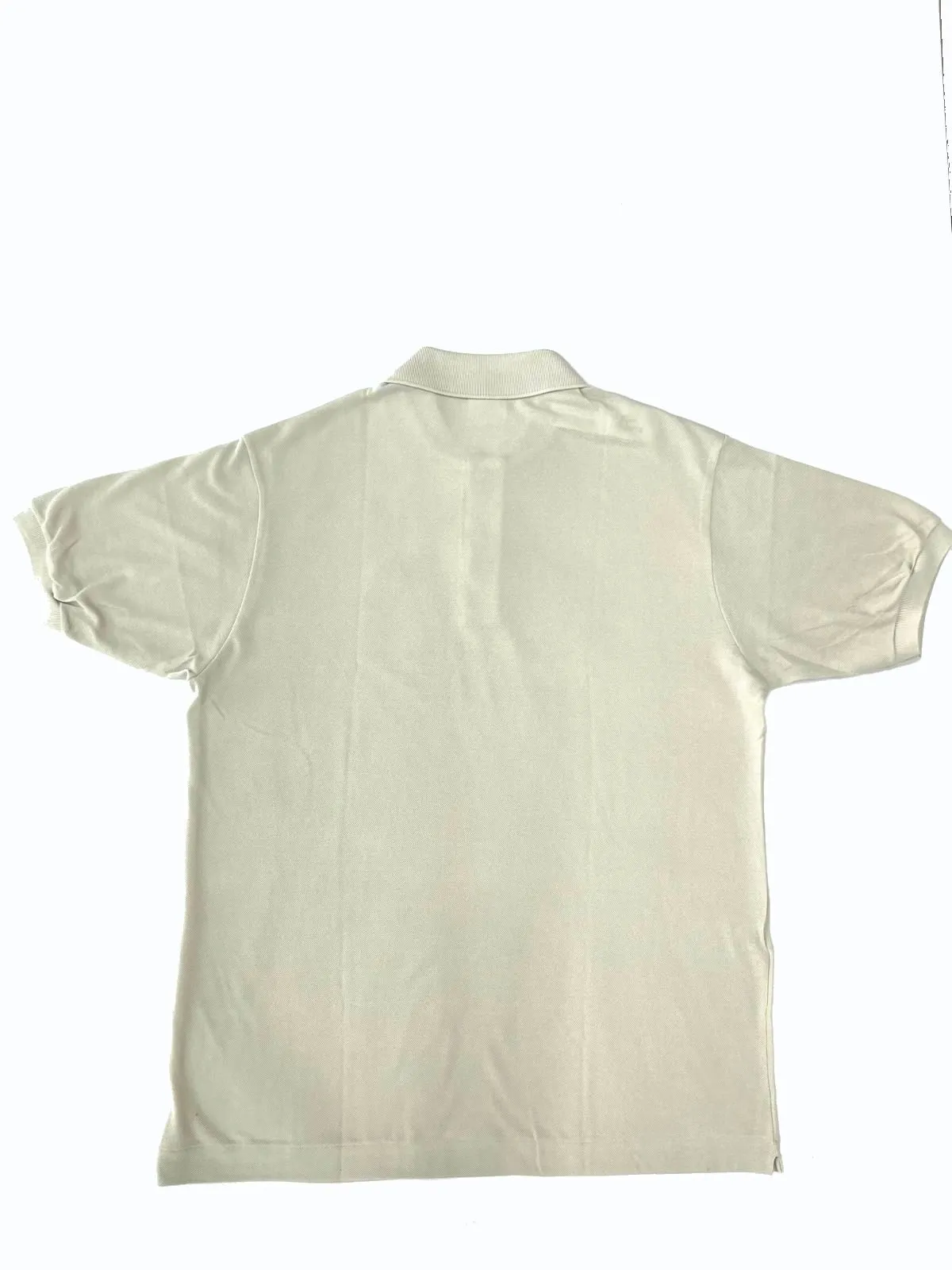 POLO BEIGE IN PIQUET DI COTONE