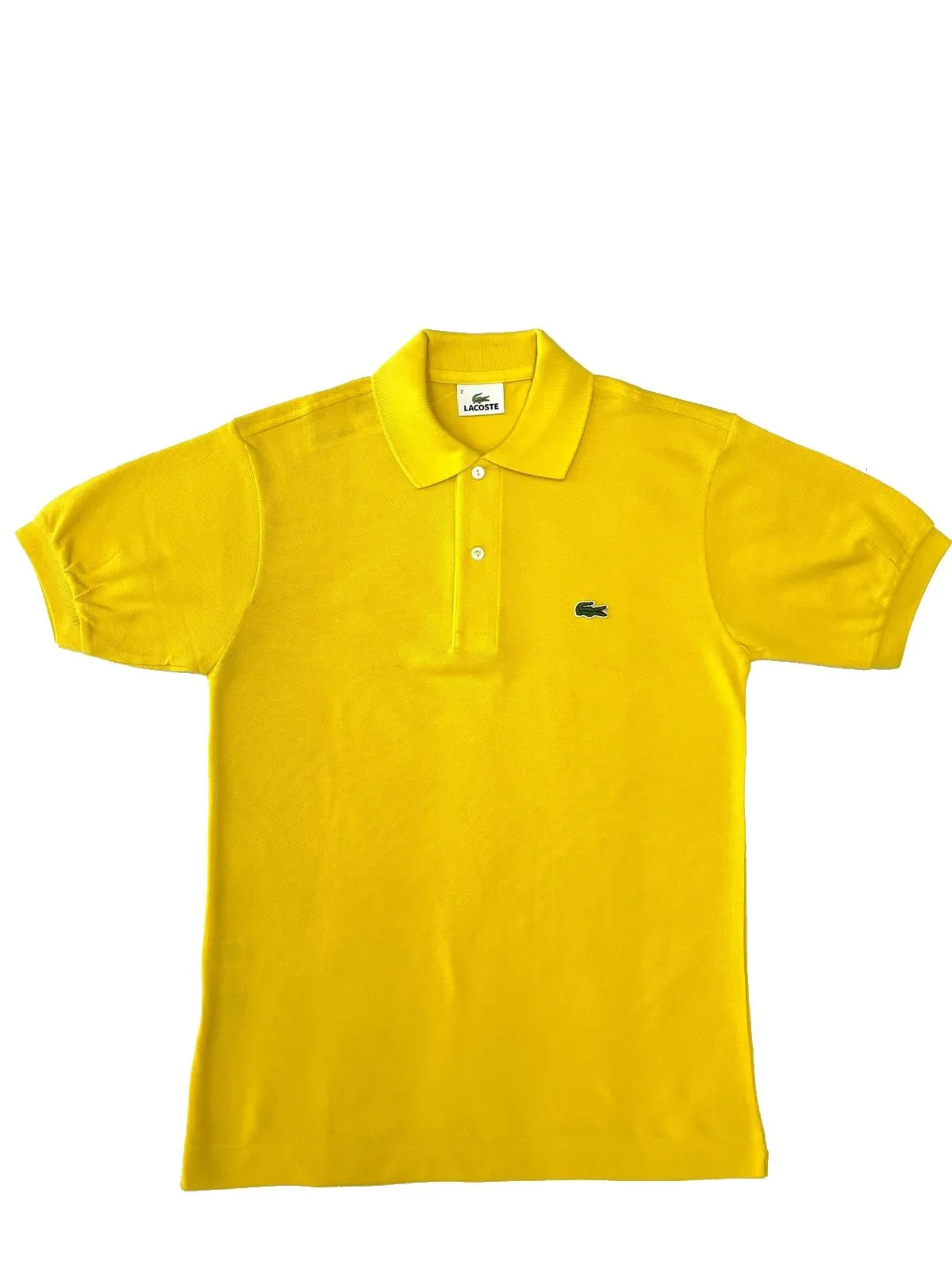 POLO GIALLA IN PIQUET DI COTONE
