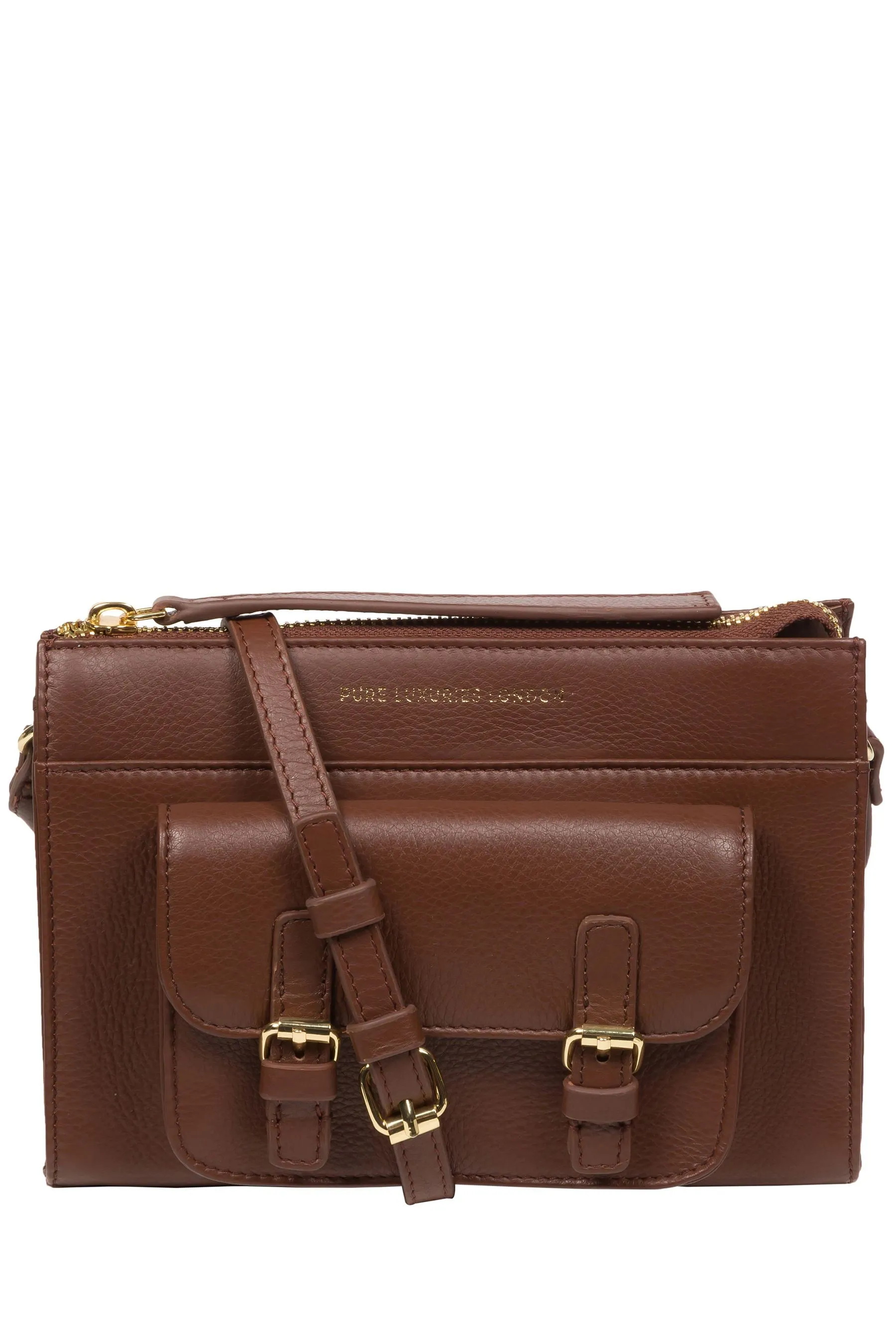 Pure Luxuries London - Monica - Borsa a tracolla in pelle nappa