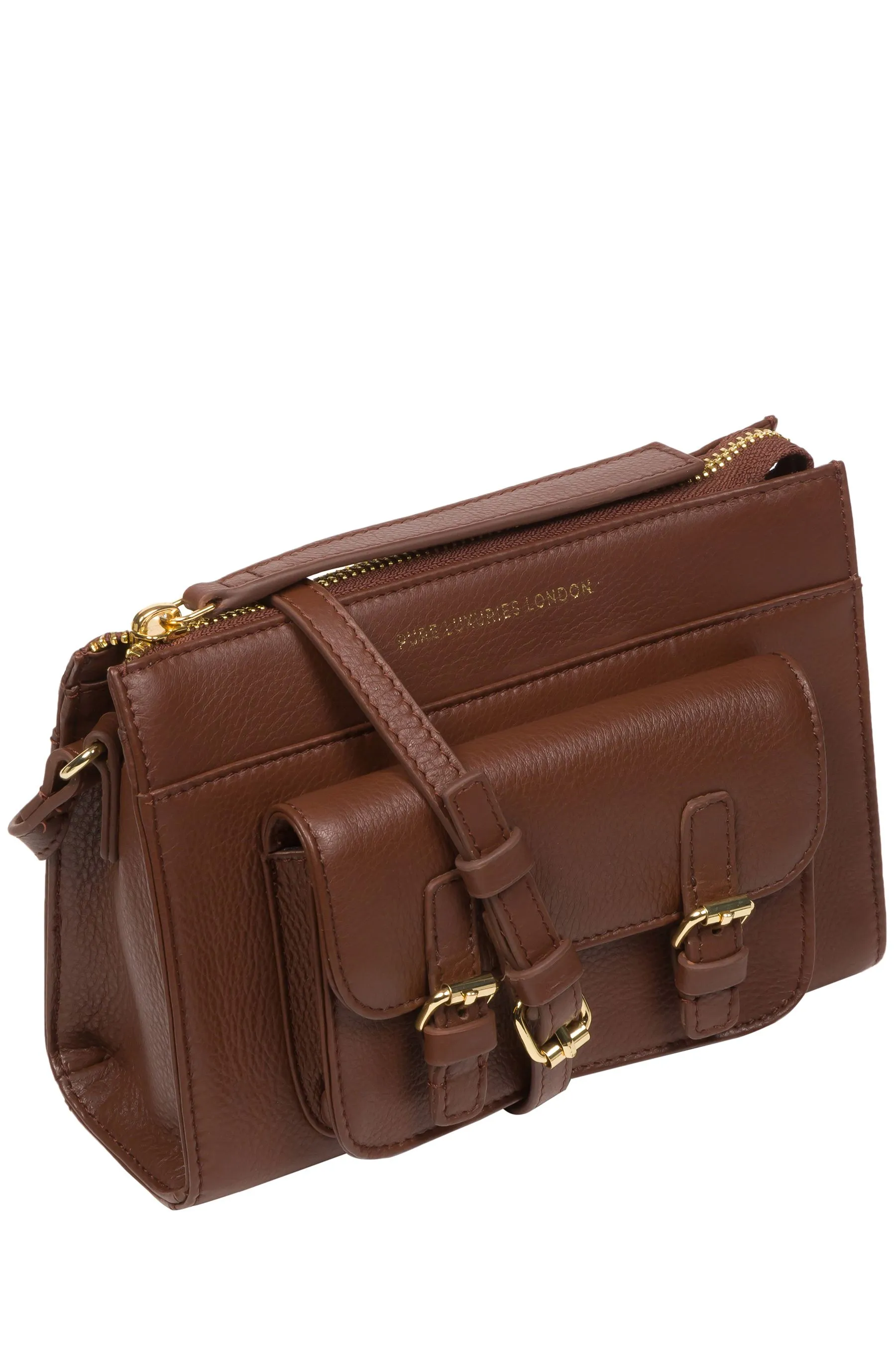Pure Luxuries London - Monica - Borsa a tracolla in pelle nappa