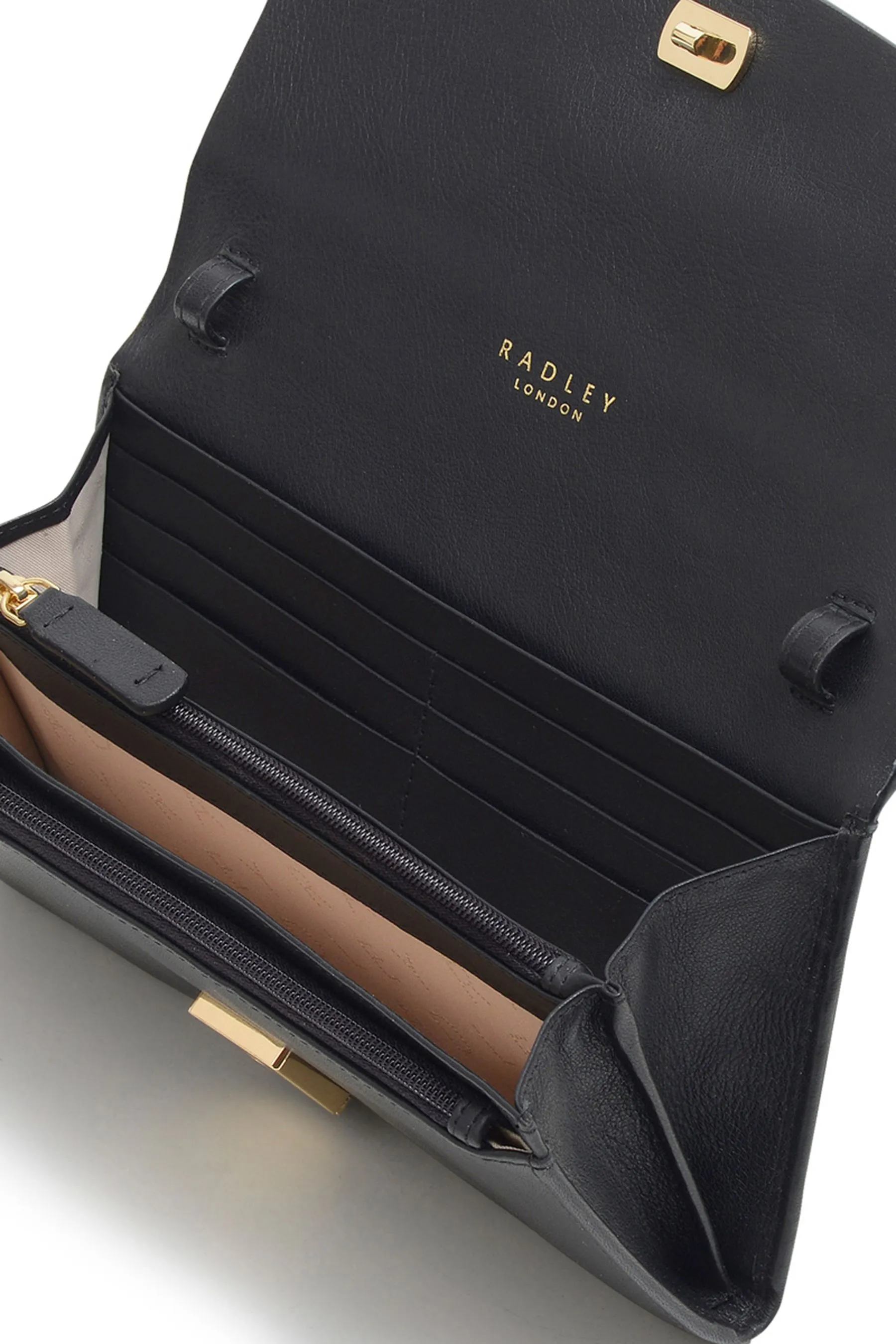 Radley London - Large Apsley - Nero - Road Phone - Borsa a tracolla