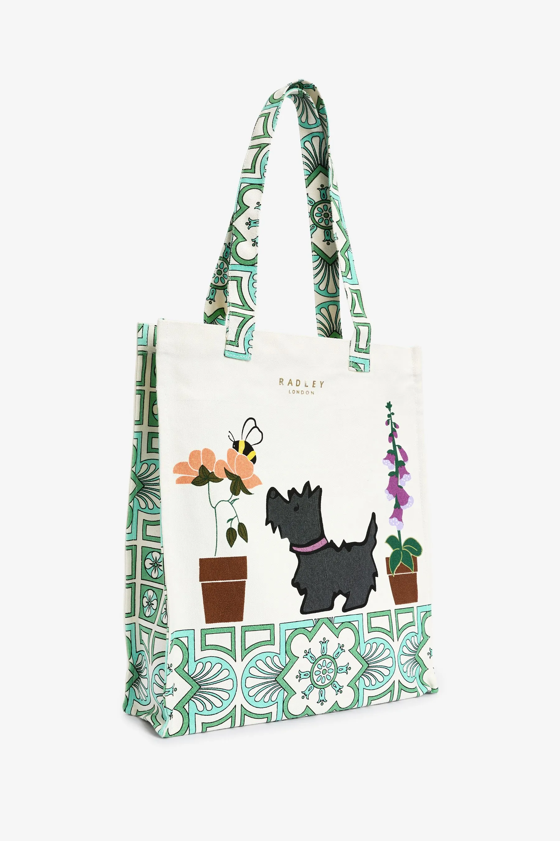 Radley London Naturale - Borsa tote media con apertura in alto