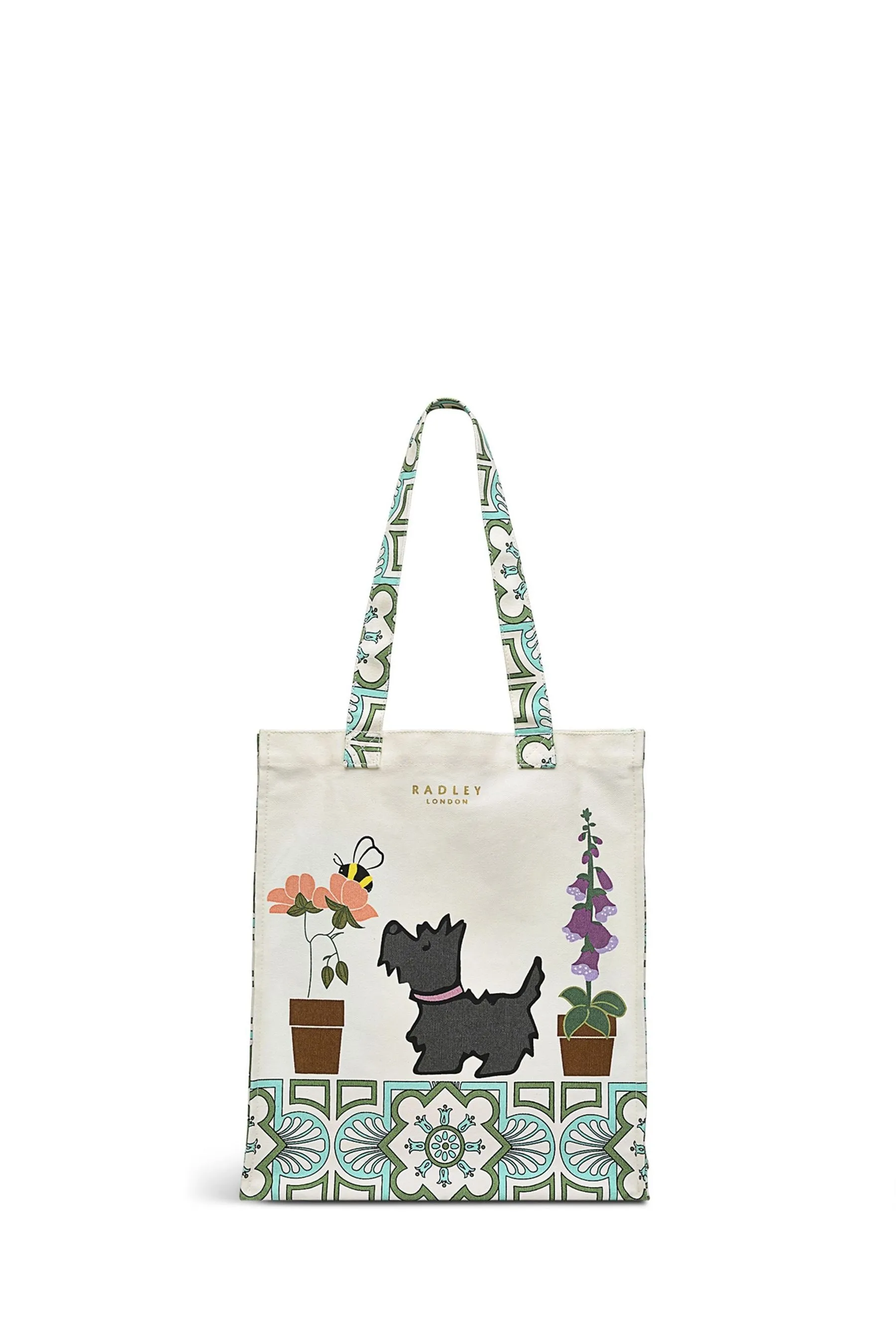 Radley London Naturale - Borsa tote media con apertura in alto