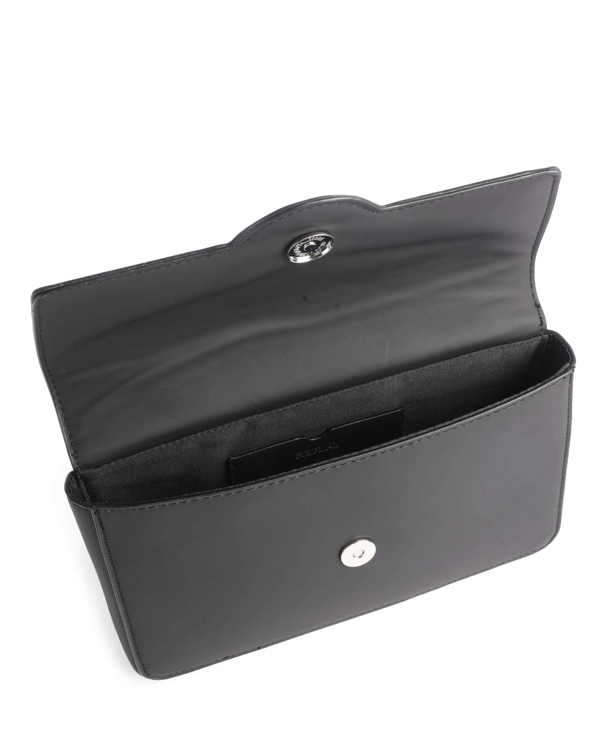  Replay Borsa a spalla pelle sintetica nero  