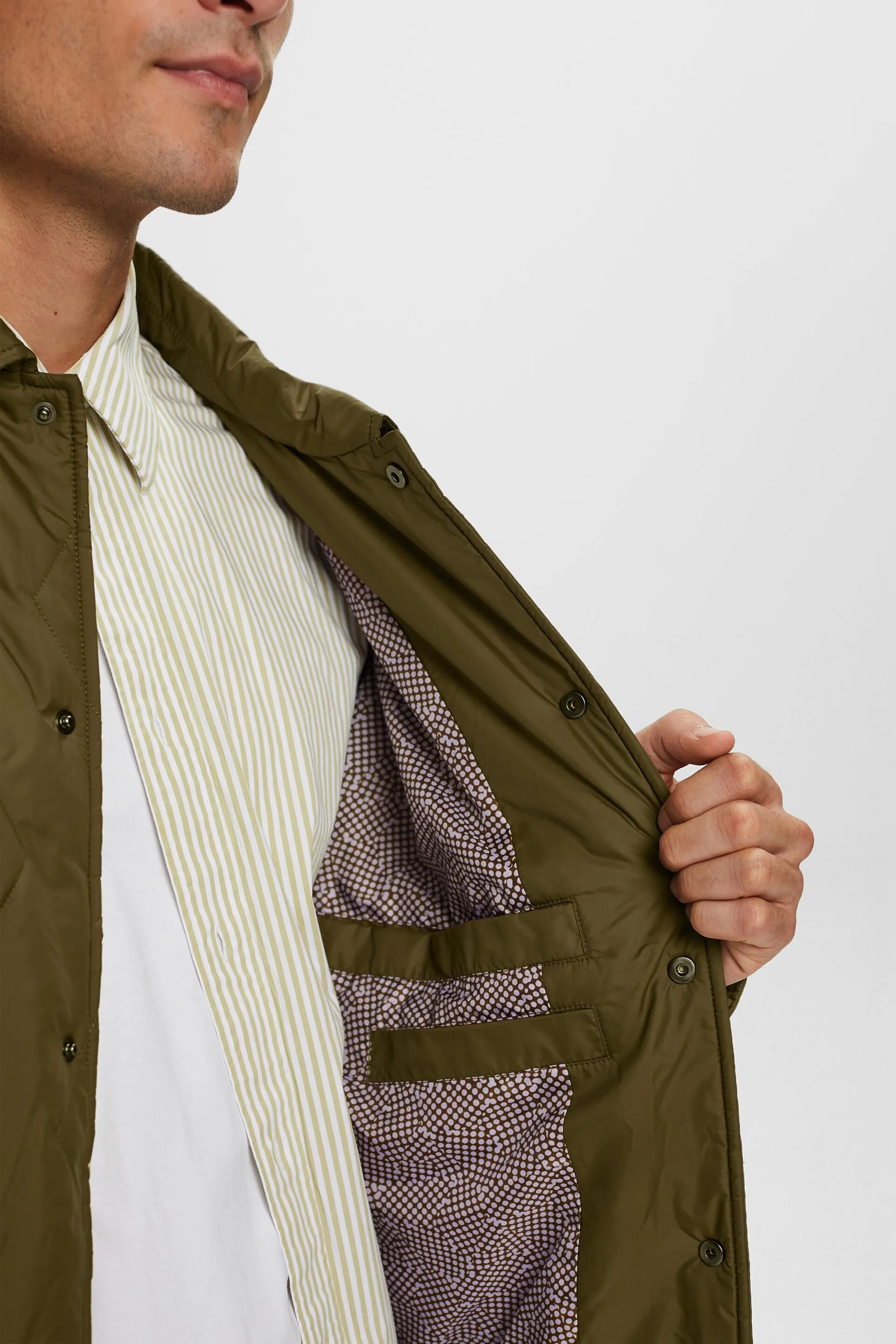 Riciclata: giacca trapuntata lightweight
