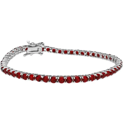 SARNIORO Bracciale tennis in argento 925