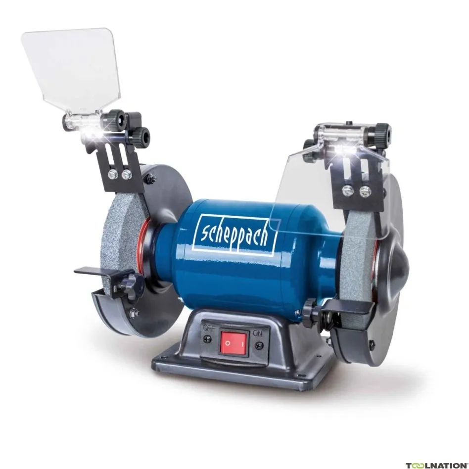 Scheppach 5903107901 SM150L Smerigliatrice da banco 150 mm