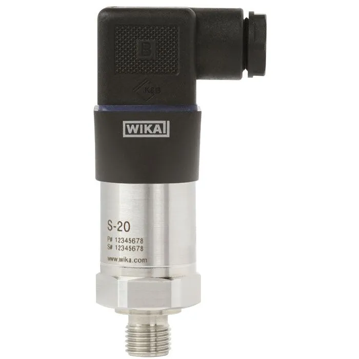 Sensore di pressione Relativa WIKA, 250bar max, uscita 0 → 10 V.