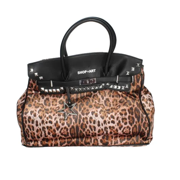 SHOP ART  BORSA A MANO SAAF220055 MARRONE