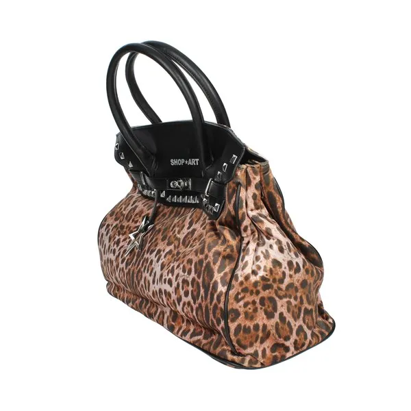 SHOP ART  BORSA A MANO SAAF220055 MARRONE