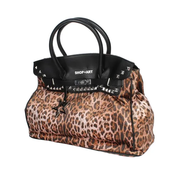 SHOP ART  BORSA A MANO SAAF220055 MARRONE
