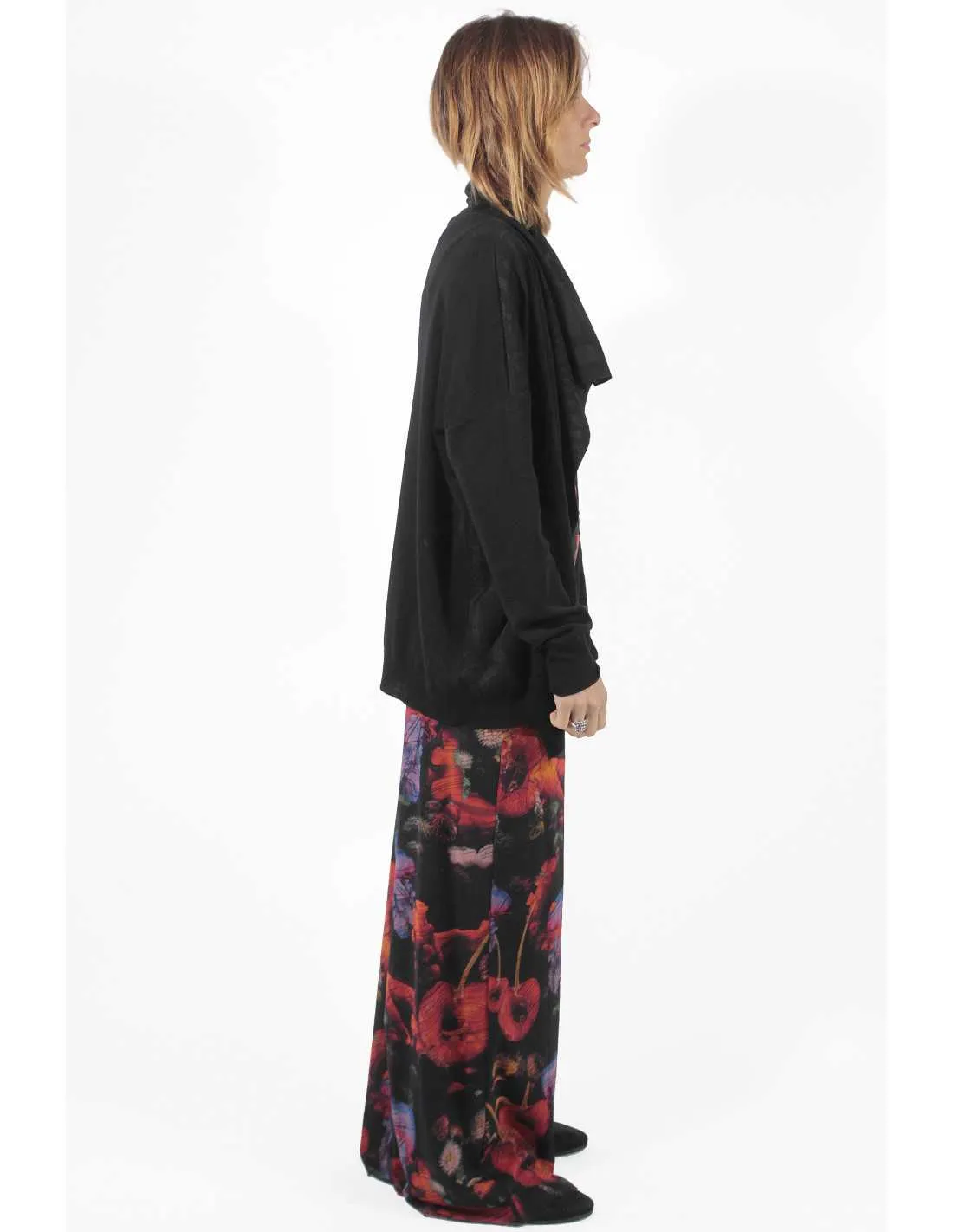   Short Belt Cardigan 
