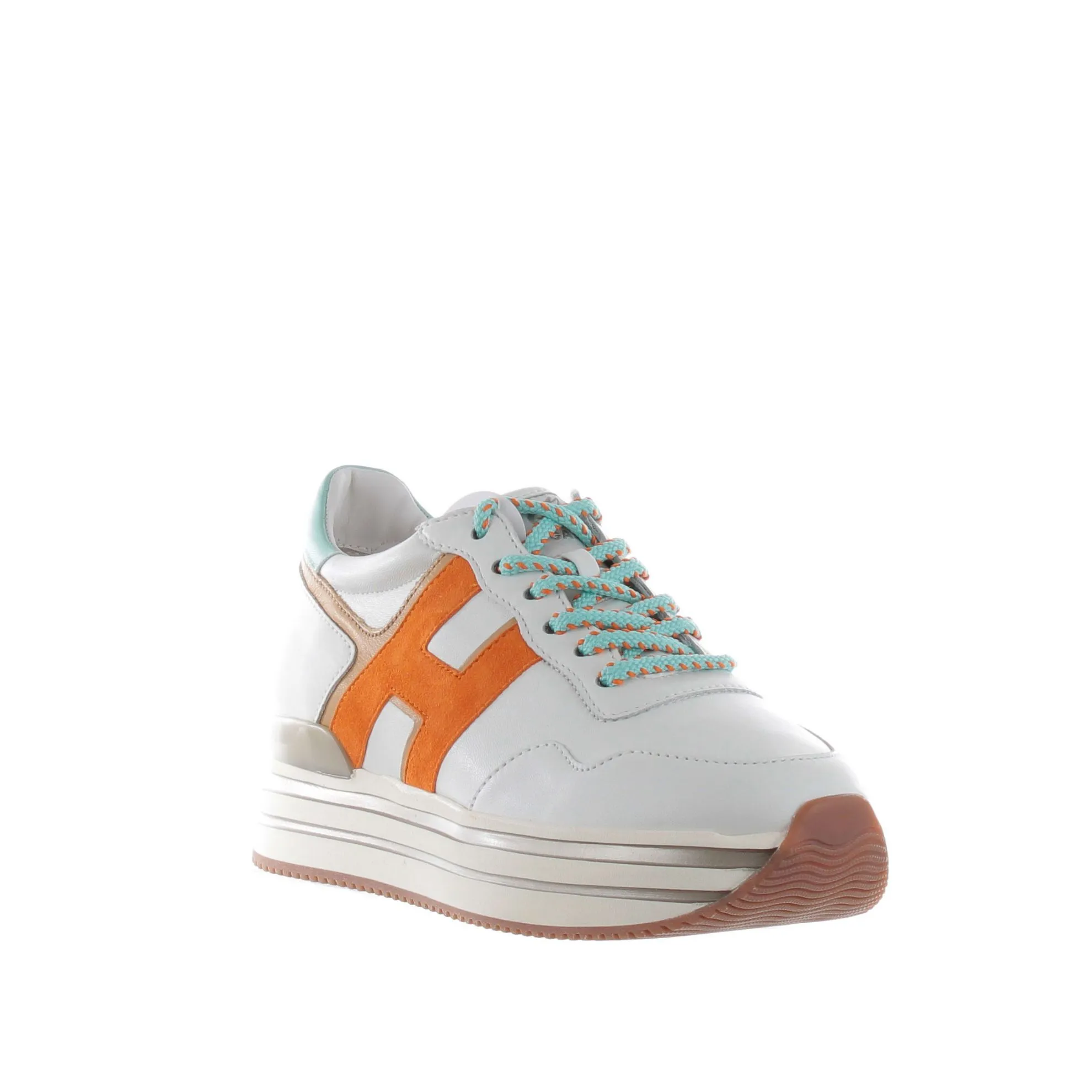 Sneaker hogan midi platform h222 in nappa