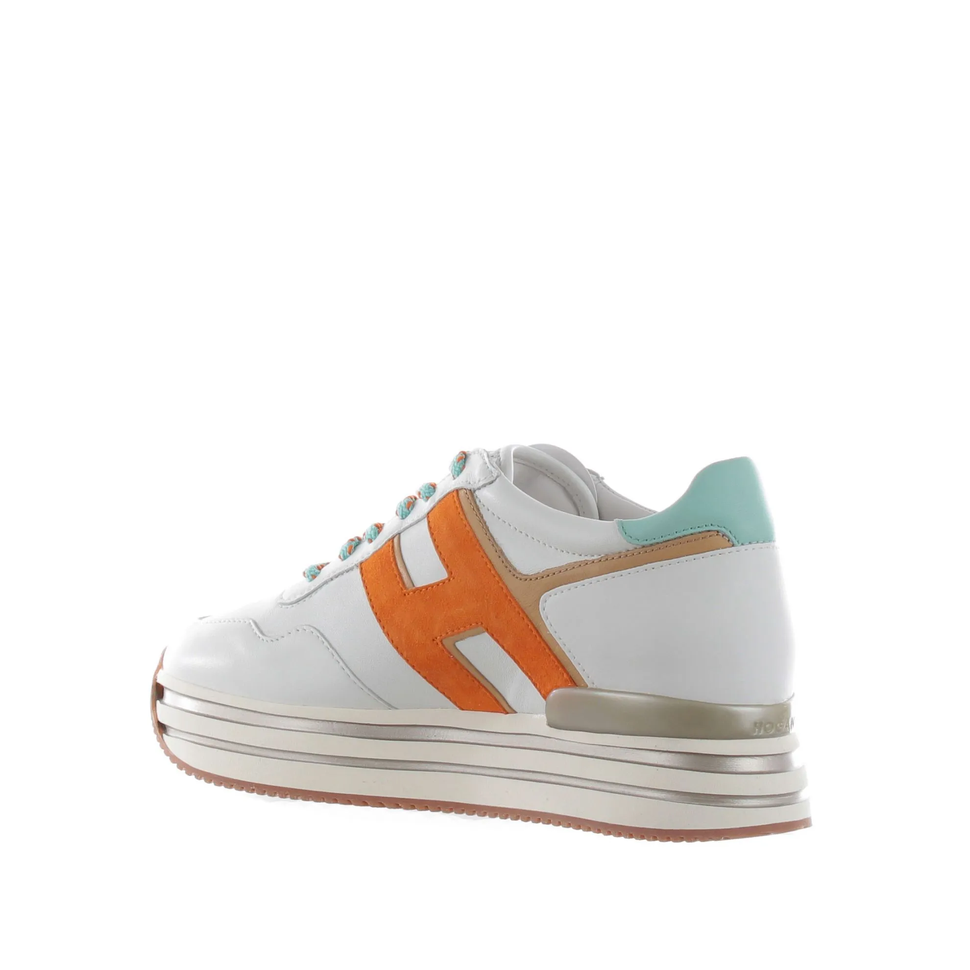 Sneaker hogan midi platform h222 in nappa