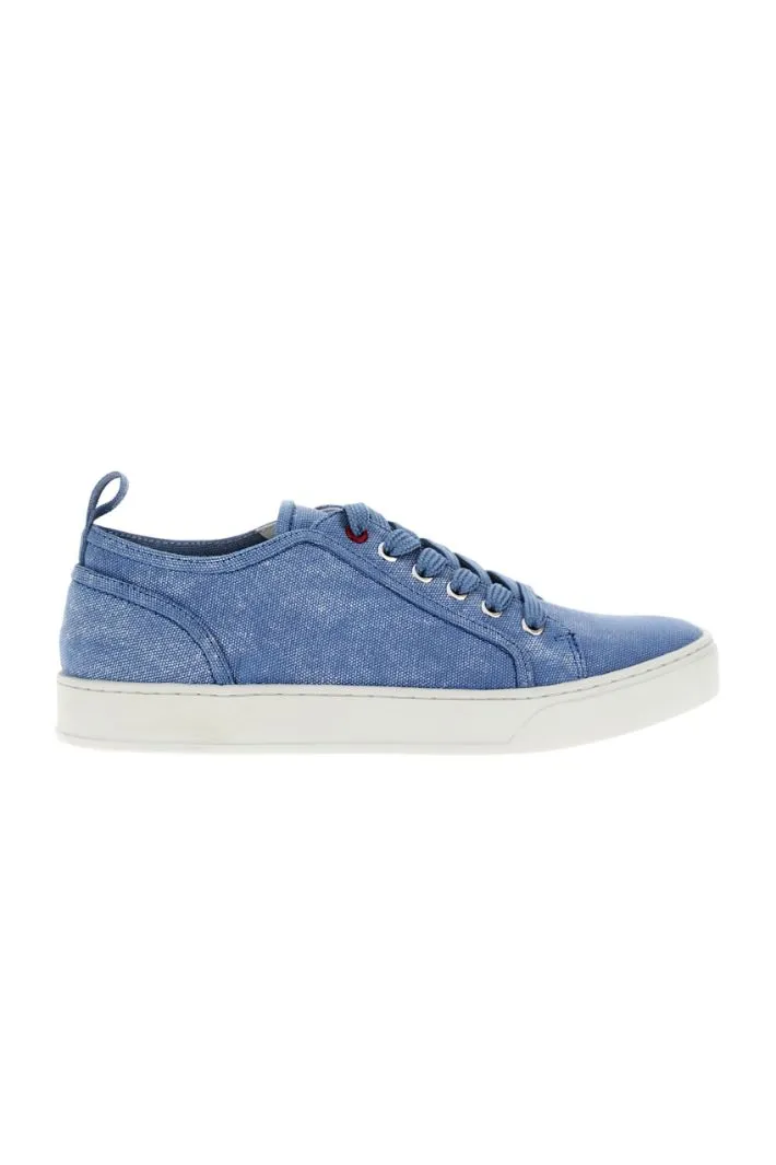 Sneakers in tela di cotone