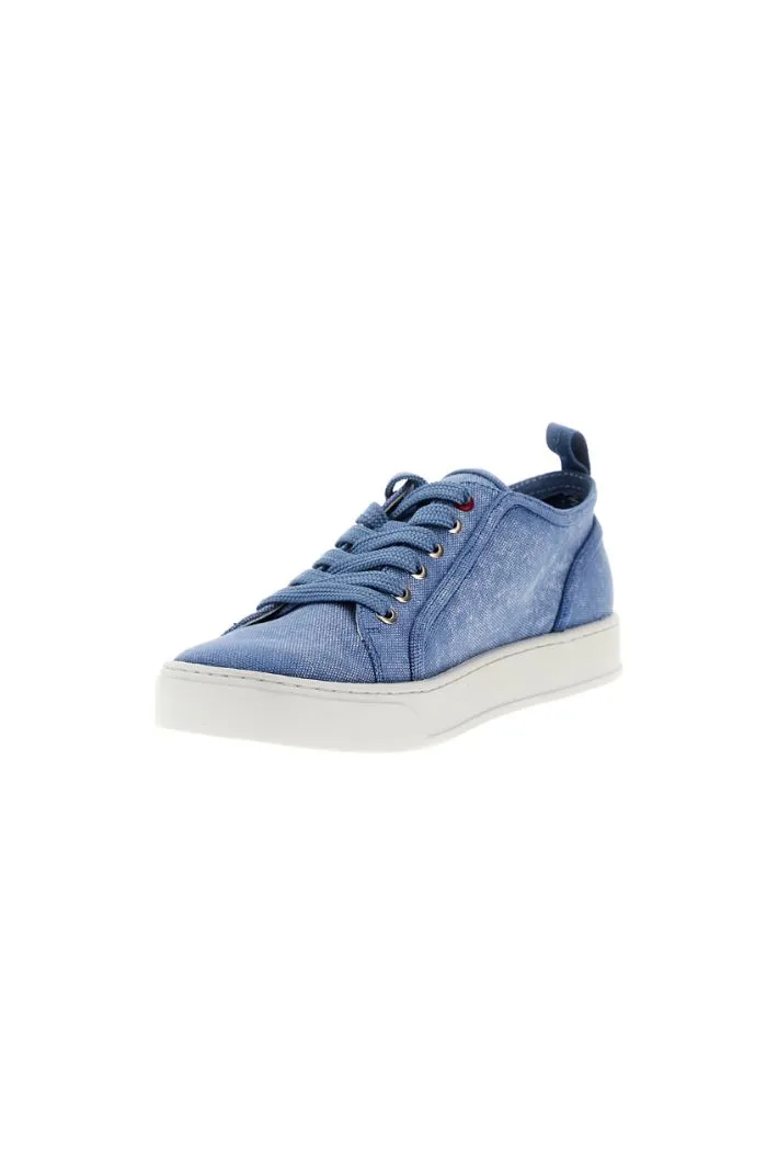 Sneakers in tela di cotone