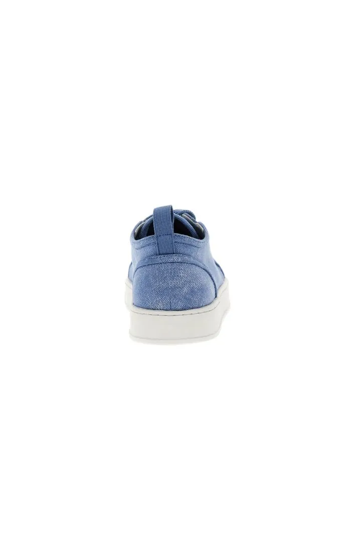 Sneakers in tela di cotone
