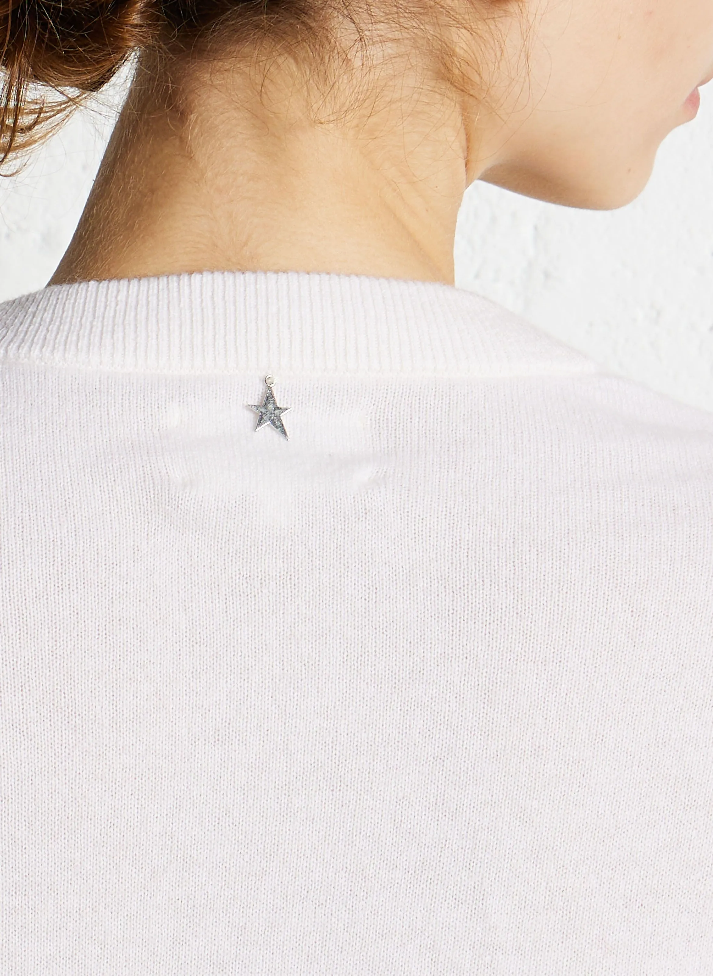  SUD EXPRESS   GALBIX - Cardigan ampio in cachemire | Bianco